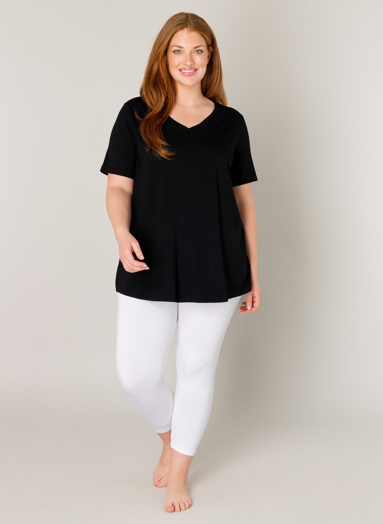 Base Level Curvy Caprileggings »Audrey«
