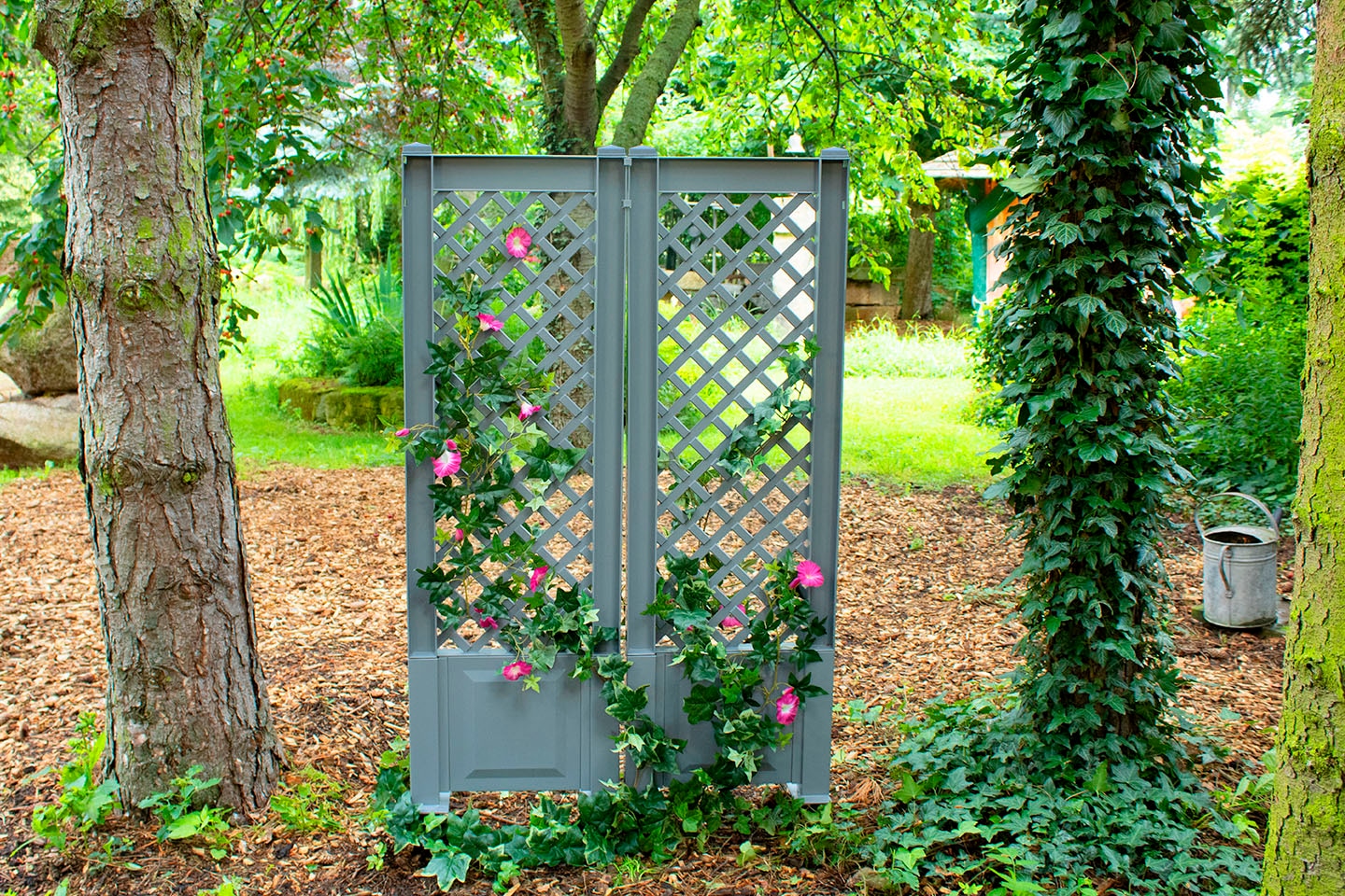 KHW Rankgitter mit Erdspieß, 2 Stk., BxTxH: je 43x6x140 cm günstig online kaufen