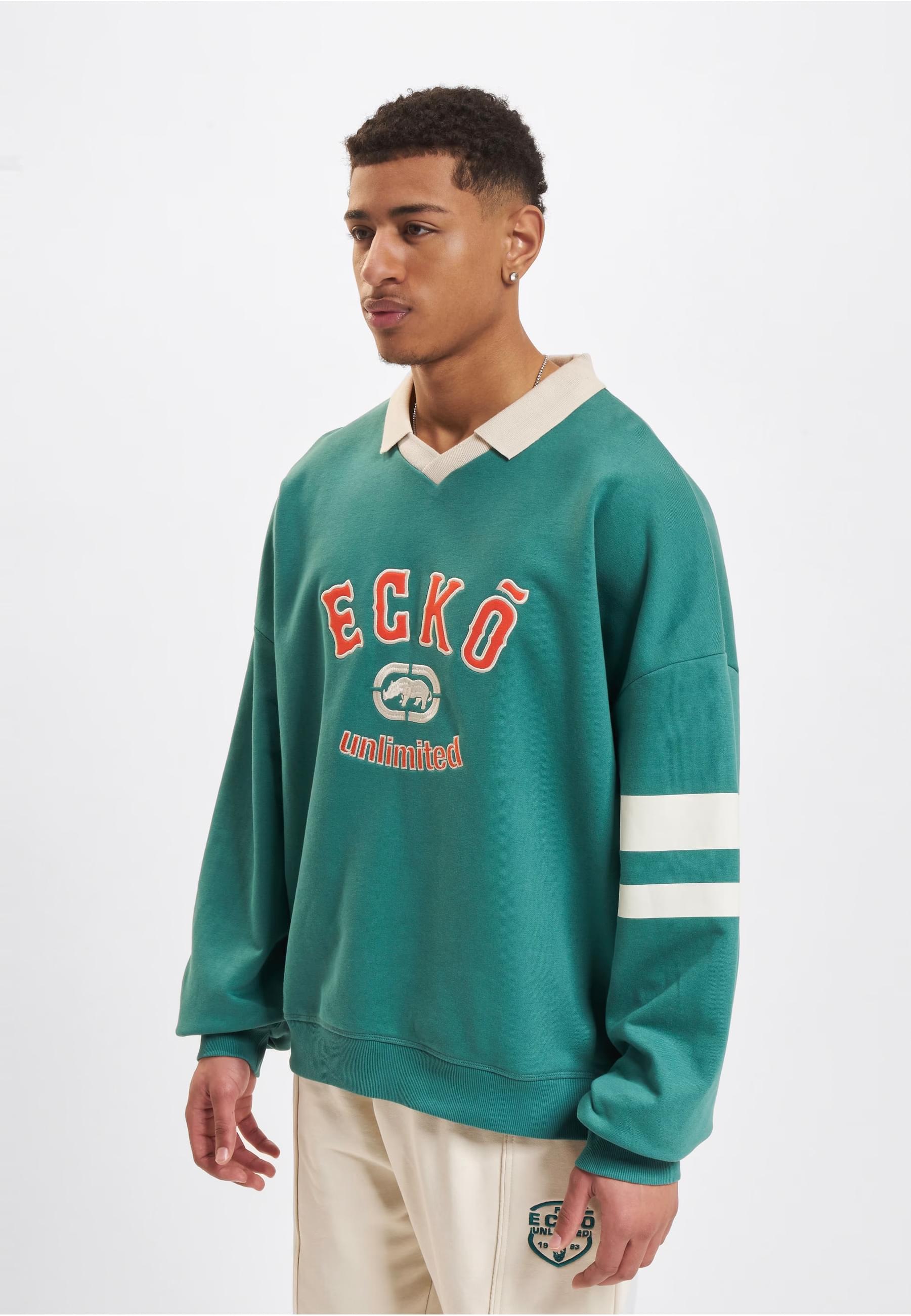 Ecko Unltd. Rundhalspullover »Ecko Unltd. Ecko Unltd. VintageCollar Pullover« 1 Stk. tlg.