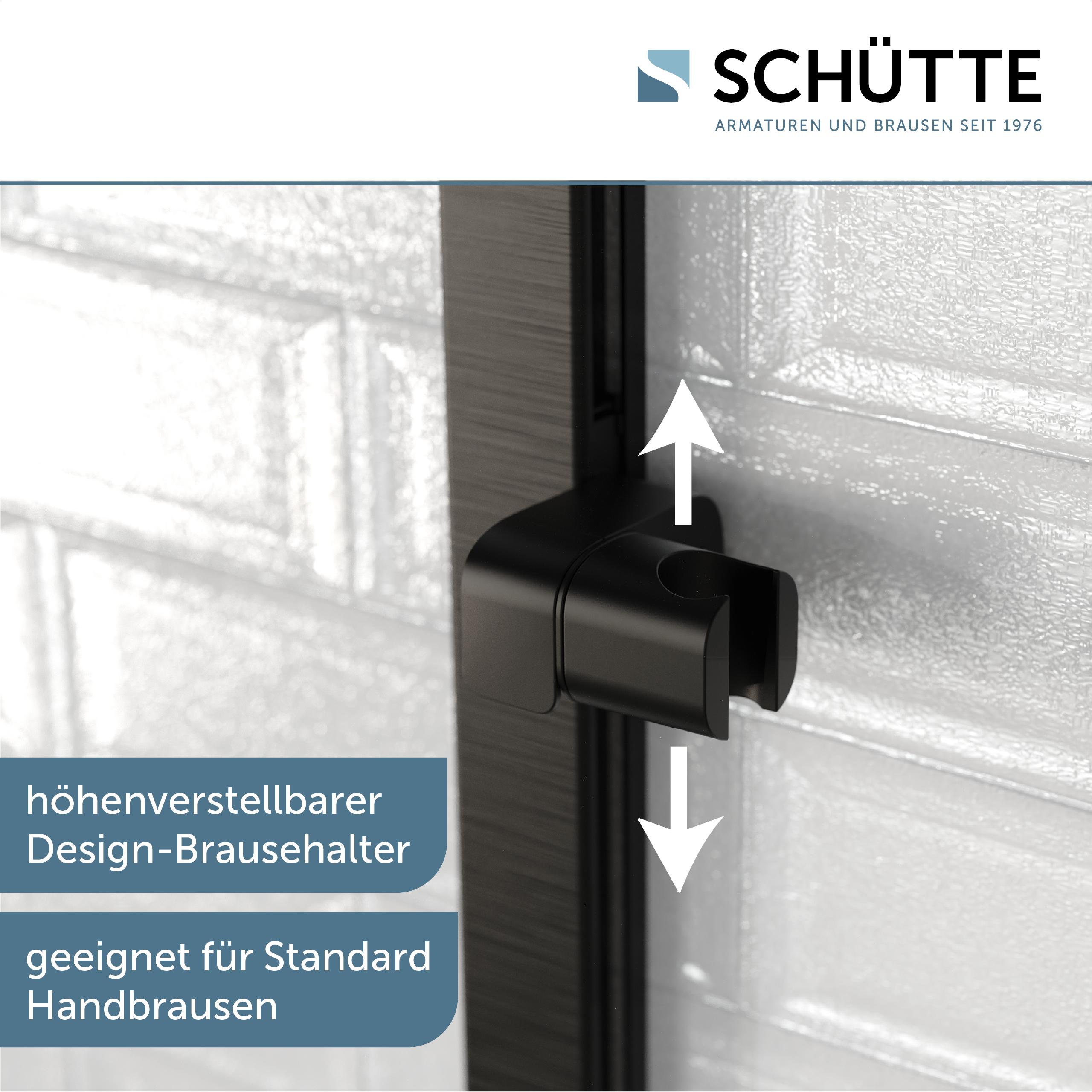 Thumbnail - Schütte Duschstange "KARIBIK" Komplett-Set, Inklusive Befestigungsmaterial, Hochwertige Brausestange mit Design-Brauseha...