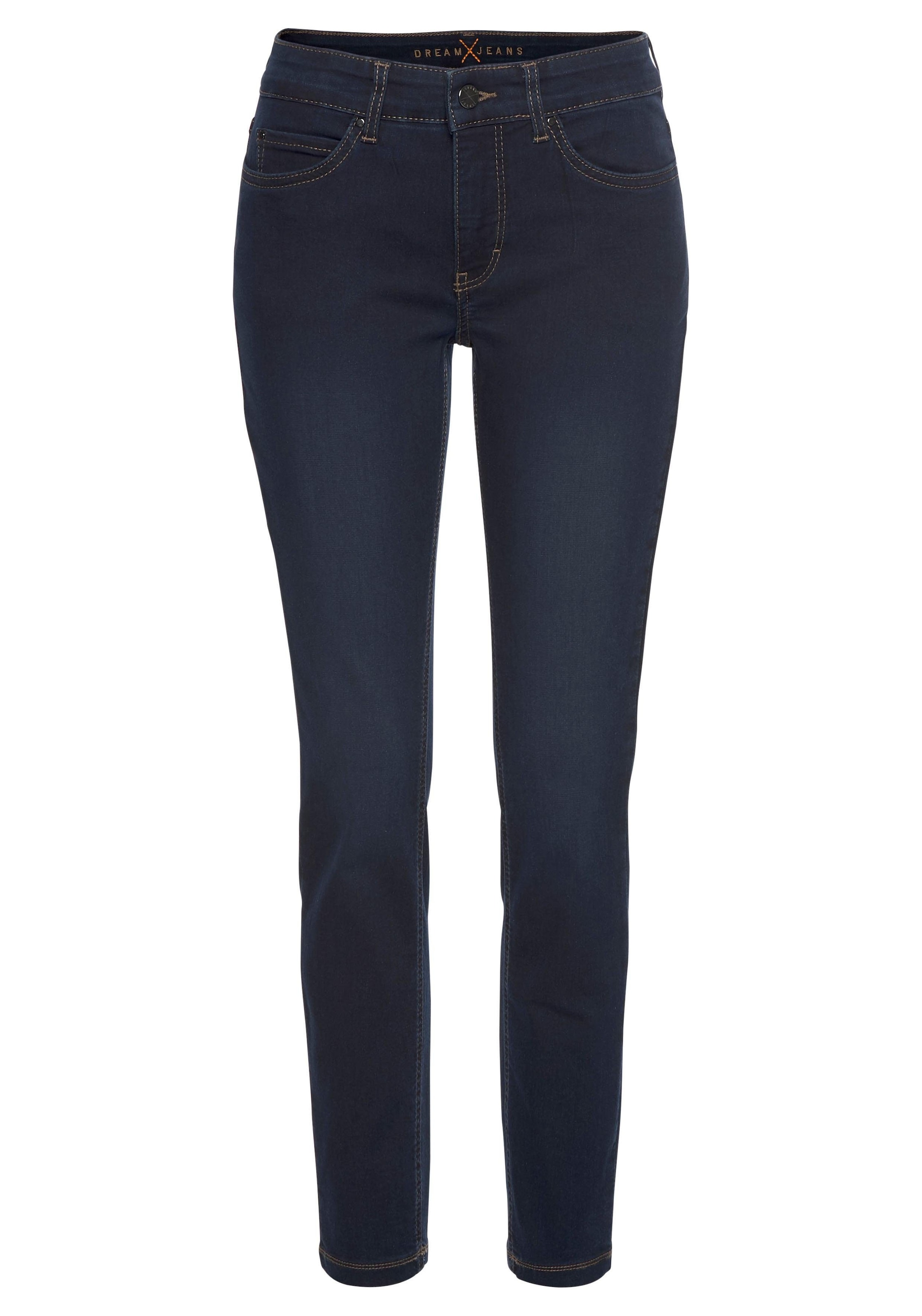 MAC Gerade Jeans »Dream Skinny« Röhre mit normaler Leibhöhe | BAUR