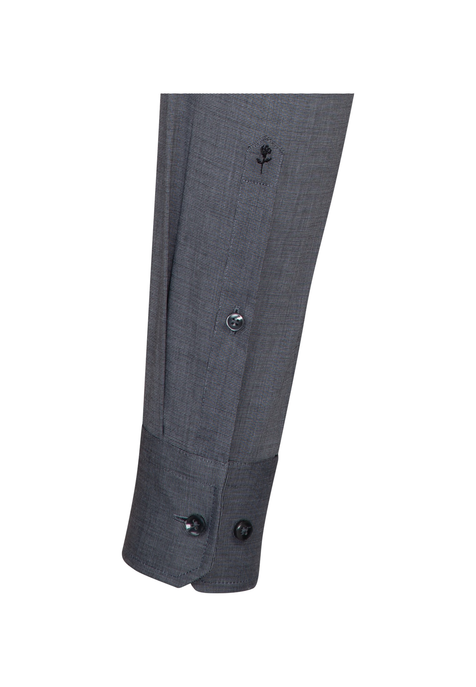 seidensticker Businesshemd »Schwarze Rose« Shaped 1/1 Extra lang Kentkragen Uni