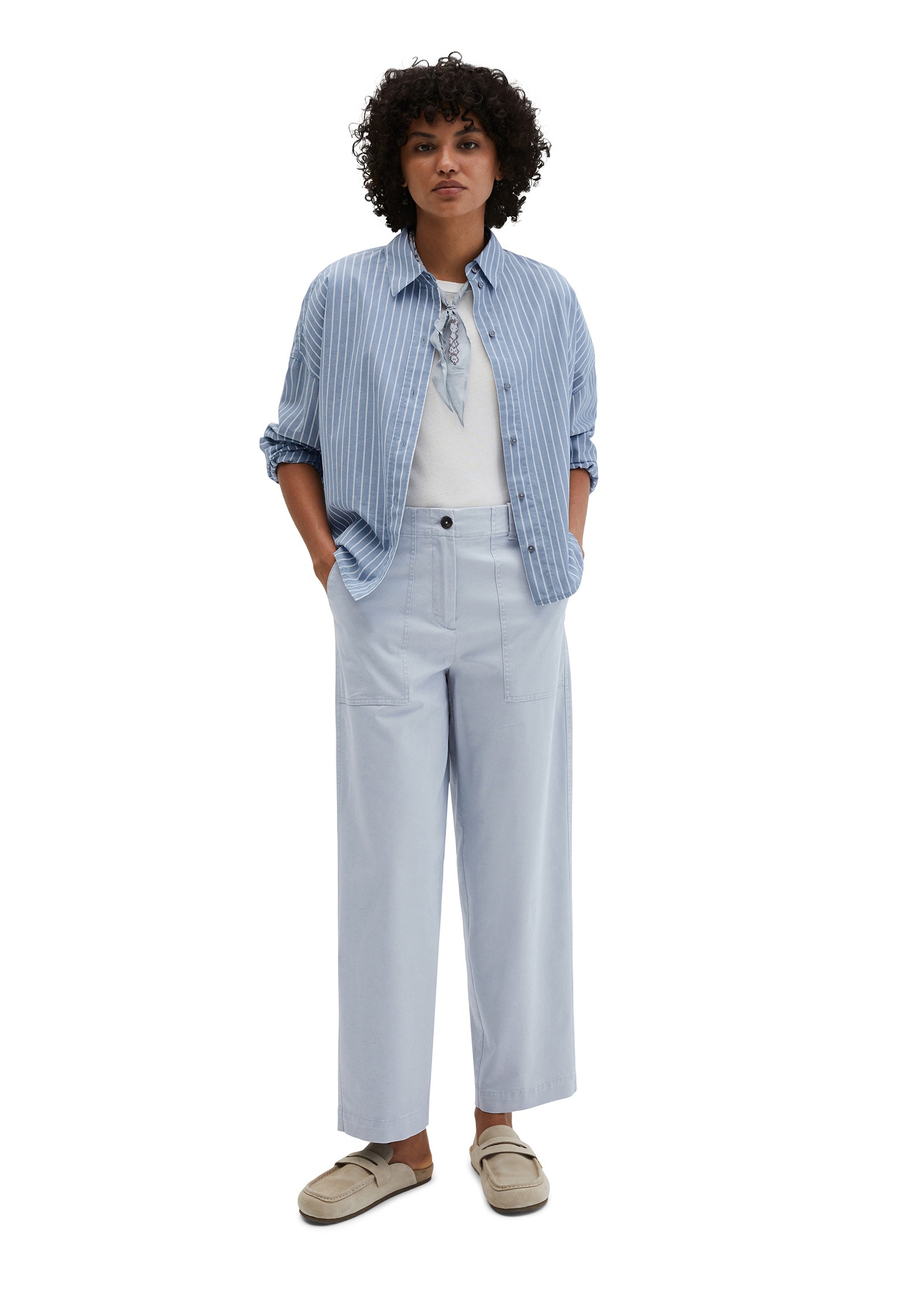 Marc O'Polo Chinohose »aus Brushed Cotton Twill«