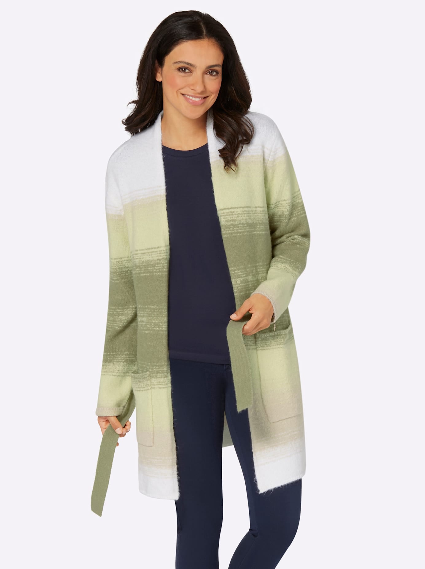 Inspirationen Longstrickjacke