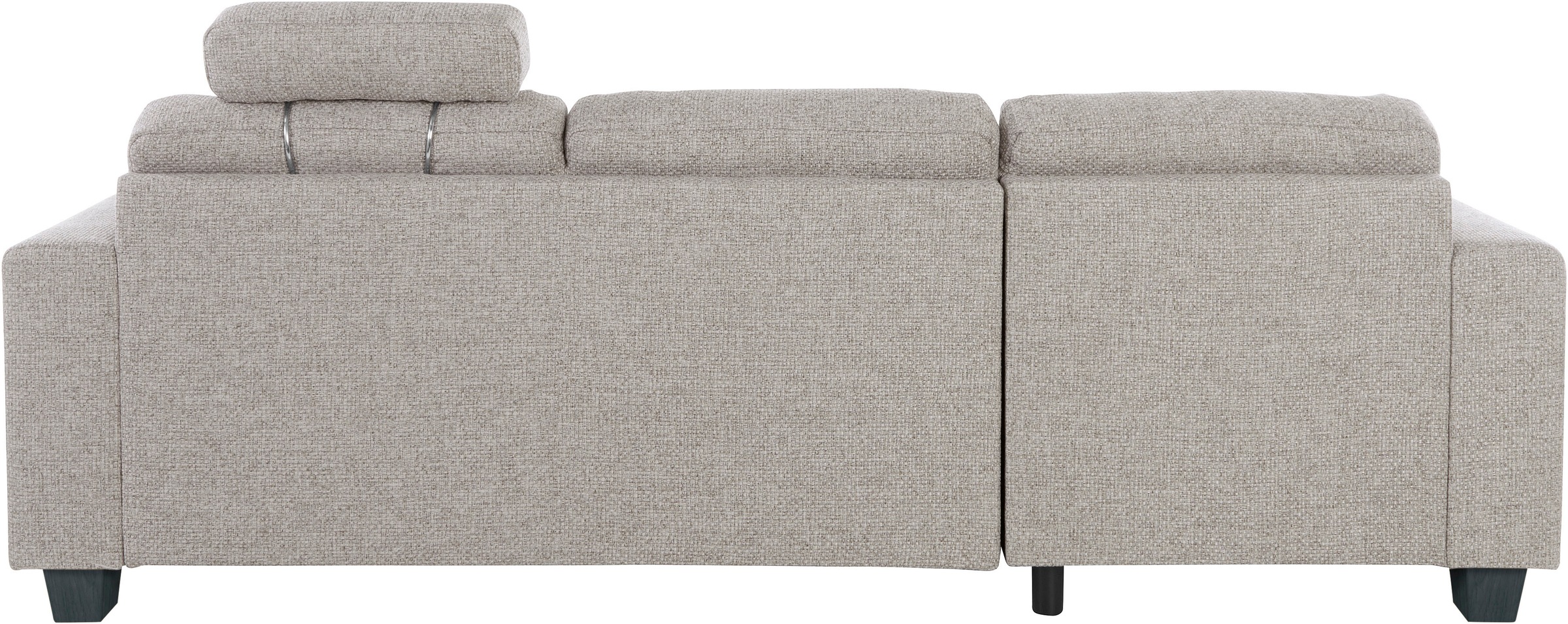 TRENDMANUFAKTUR Ecksofa »Chamber, zeitlos und modern, bequem mit hohem Sitzkomfort, L-Form«, inklusive einer Kopfstütze, wahlweise mit Schlaffunktion