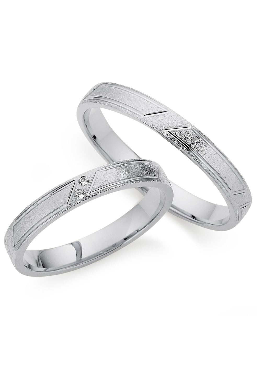 PHÖNIX Damen Trauring "Schmuck", 67, ohne Brillant, Silber 925 (Sterlingsilber), 3mm, silber, Silber 925 (Sterlingsilber), Fingerringe, Made in