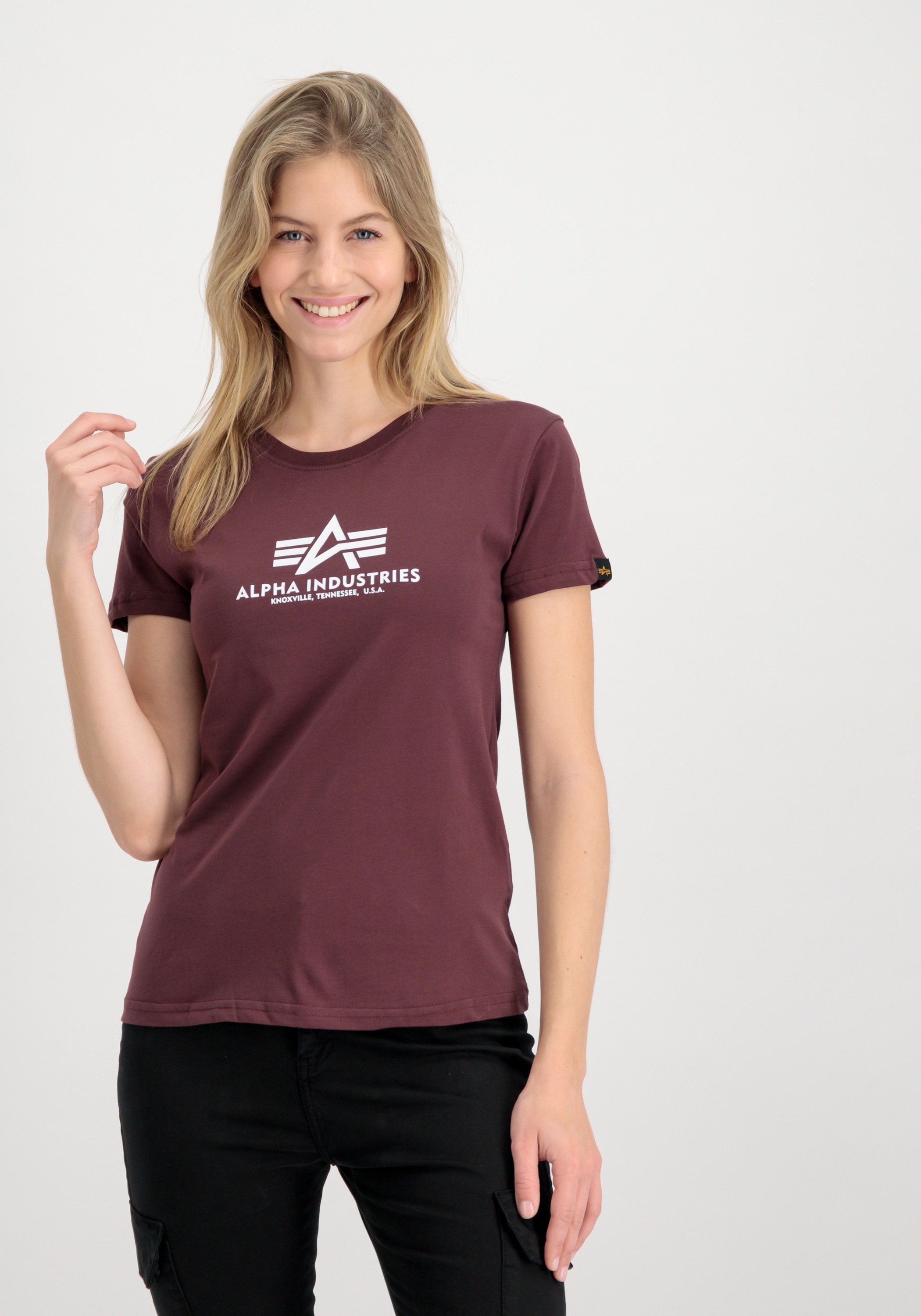 Alpha Industries T-Shirt »Alpha Industries Women - T-Shirts New Basic T Women«