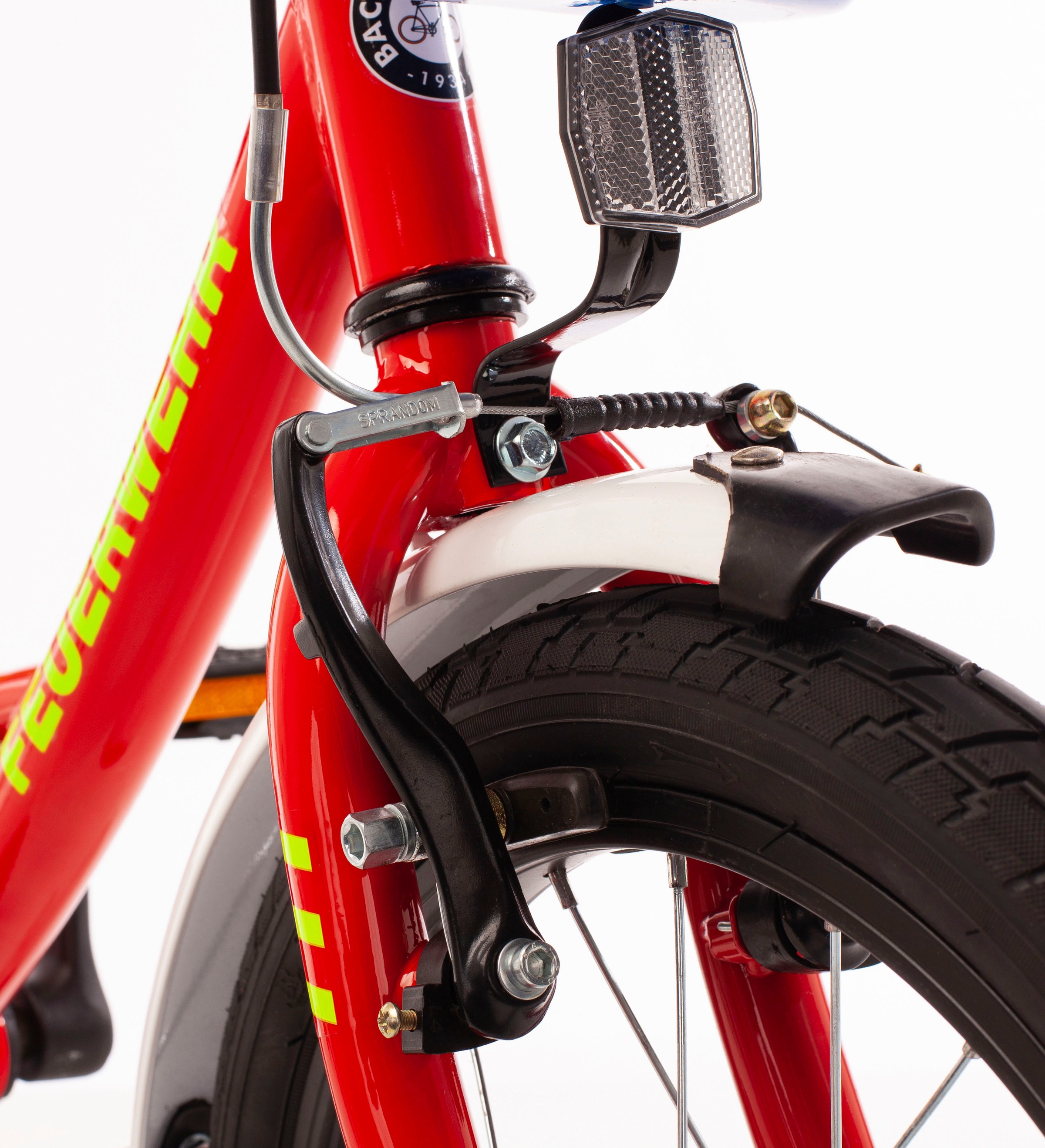 Bachtenkirch Kinderfahrrad »14" Feuerwehr«, 1 Gang, ohne Schaltung