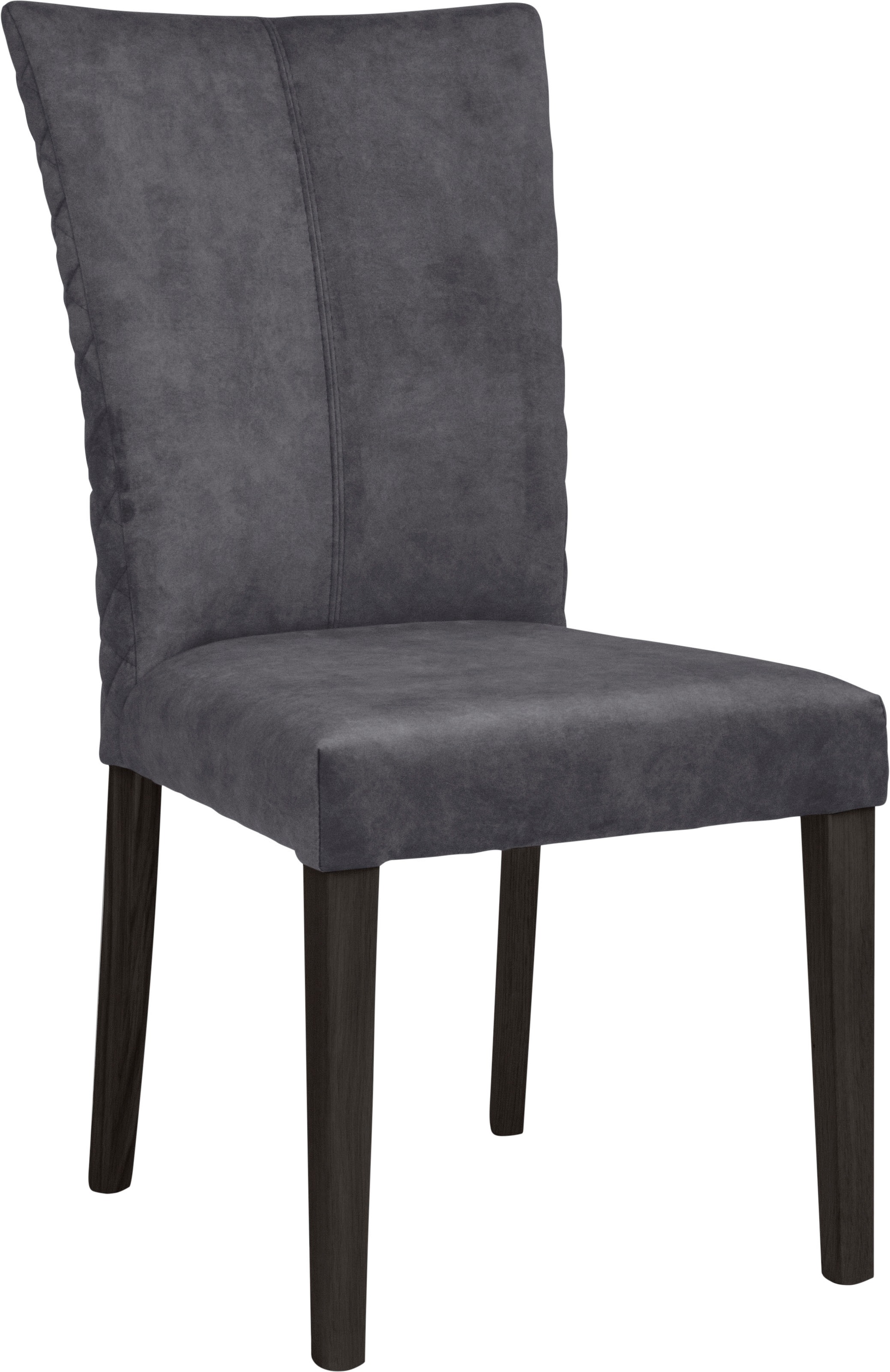Leonique 4-Fußstuhl "Vence" (Set) 2 Stk. Luxus-Microfaser mit Rautensteppun günstig online kaufen