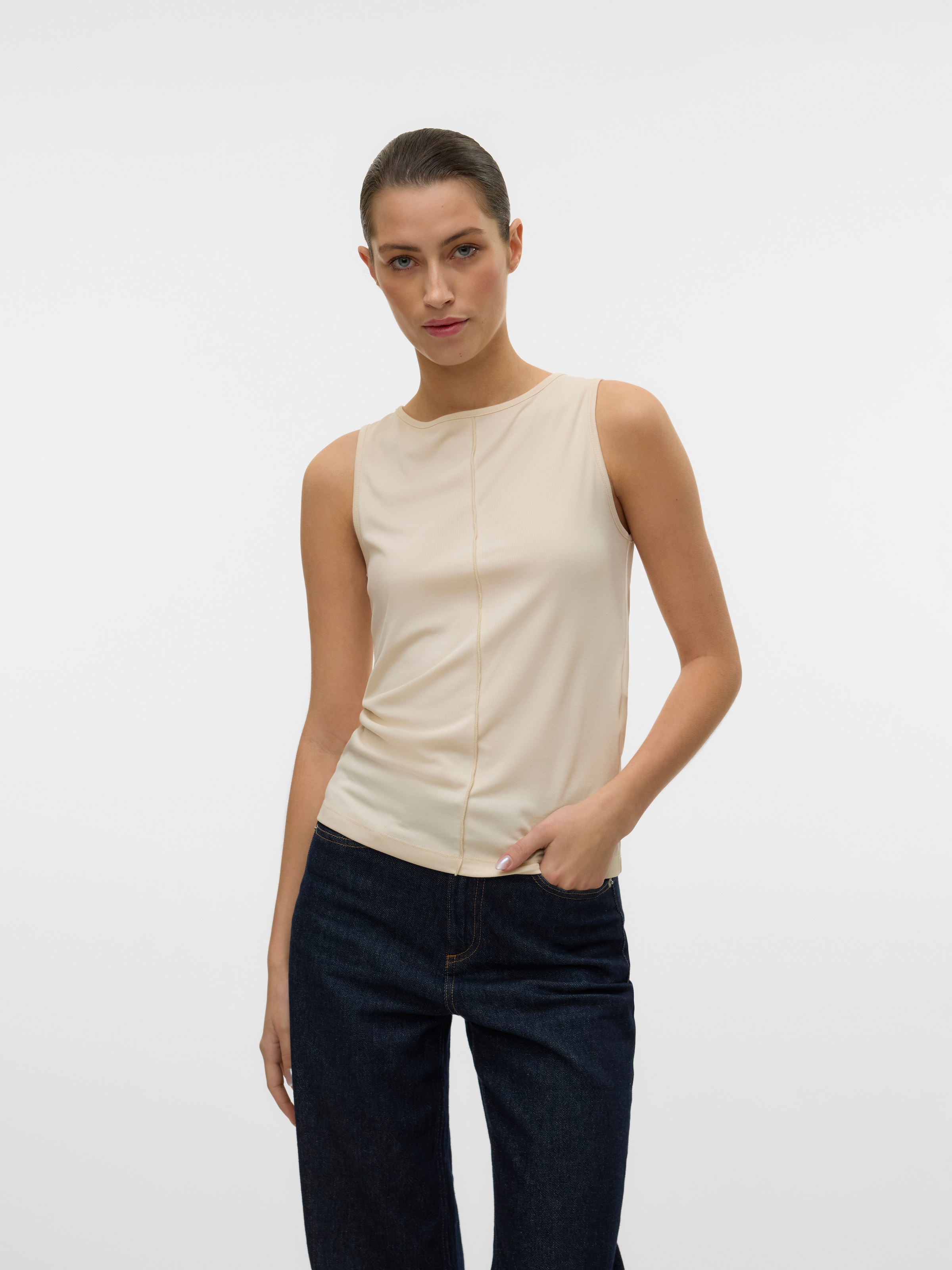 Vero Moda Marškinėliai be rankovių »VMMAGGIE BOA...