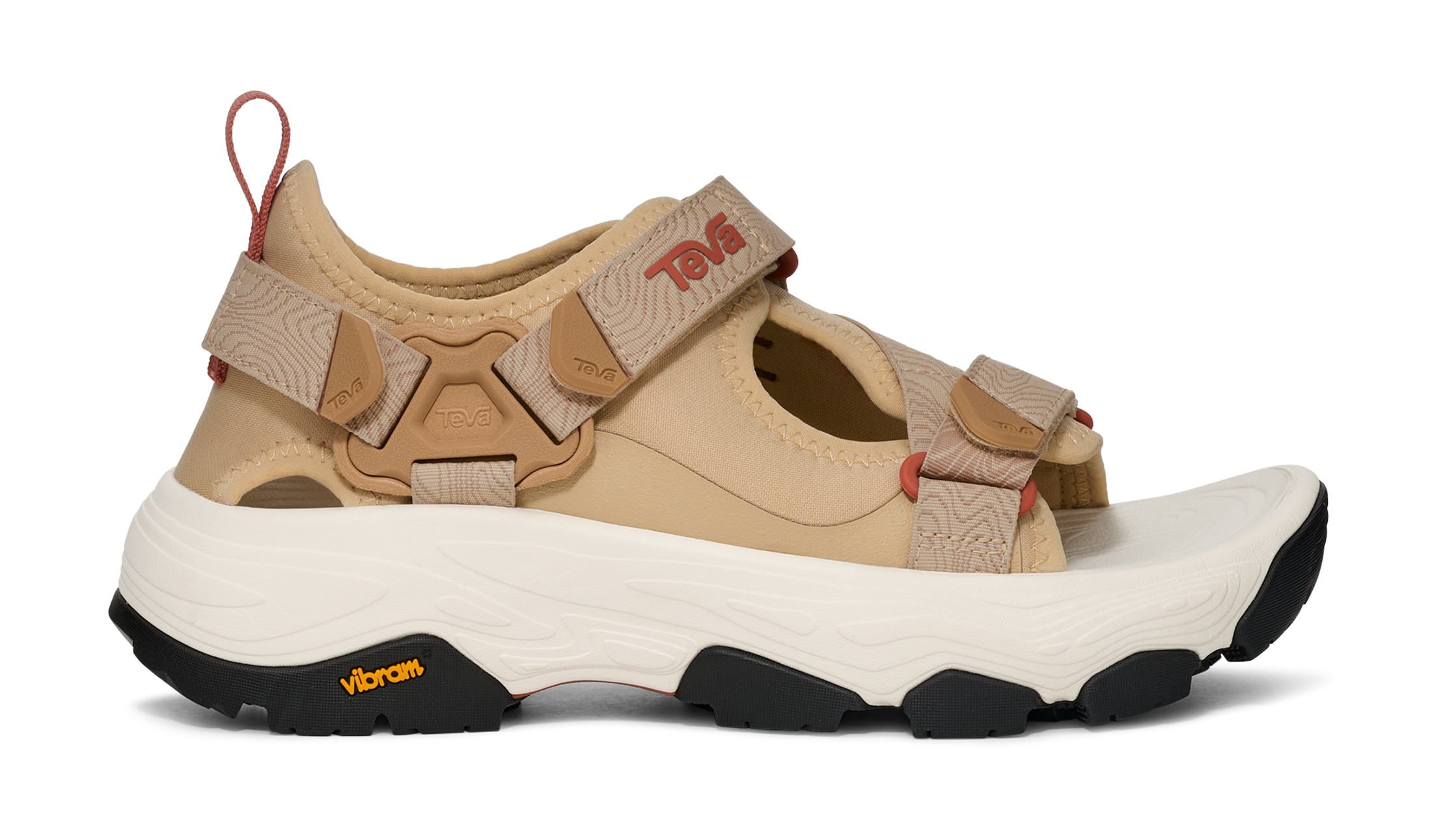 Teva Sandale "GRANDVIEW MAX SANDAL WOMEN" mit Vibram Sohle, mit Gummi-Laufsohle, atmungsaktiv