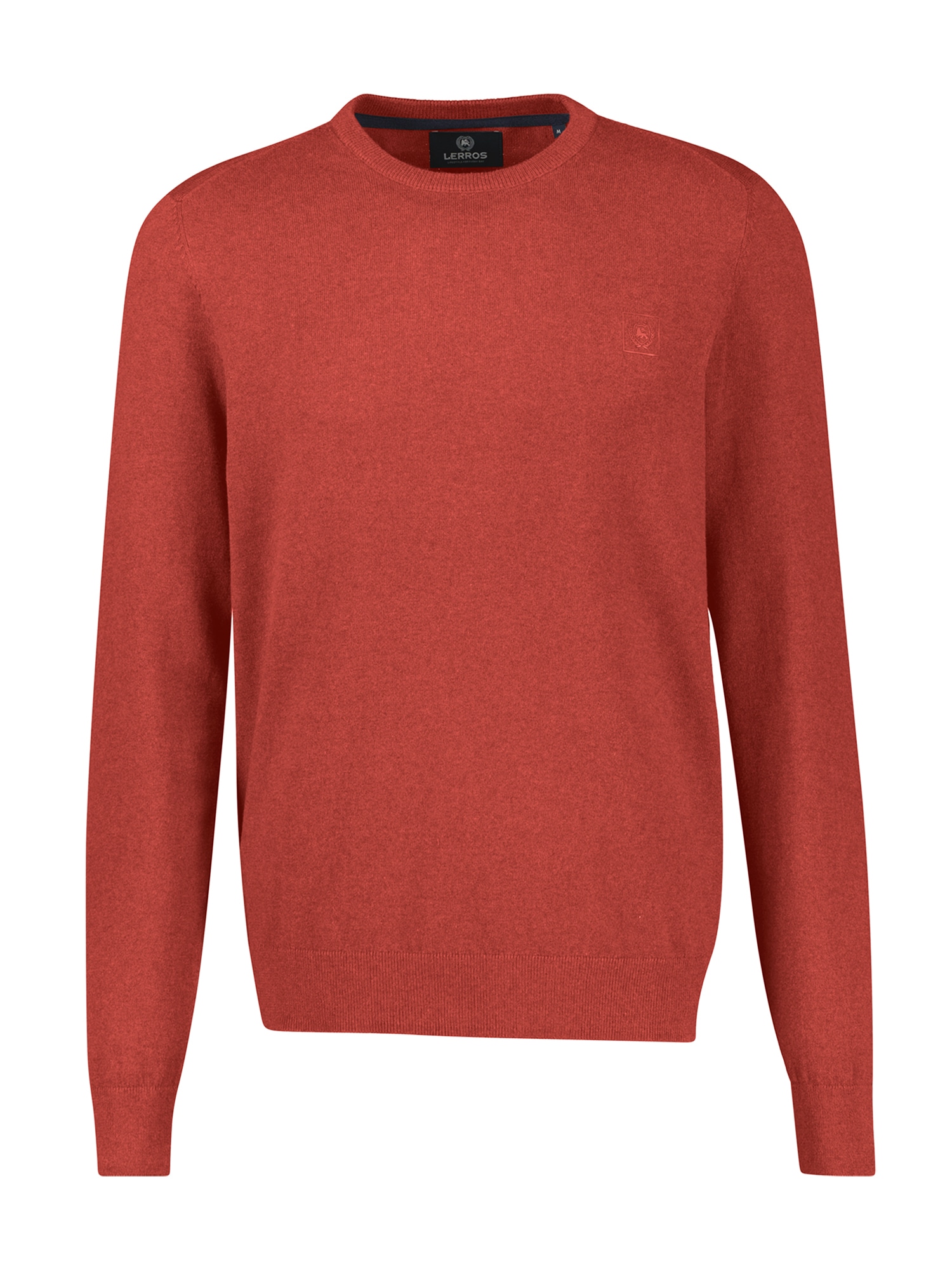 LERROS Strickpullover "Strickpullover aus reiner Baumwolle in großen Größen"