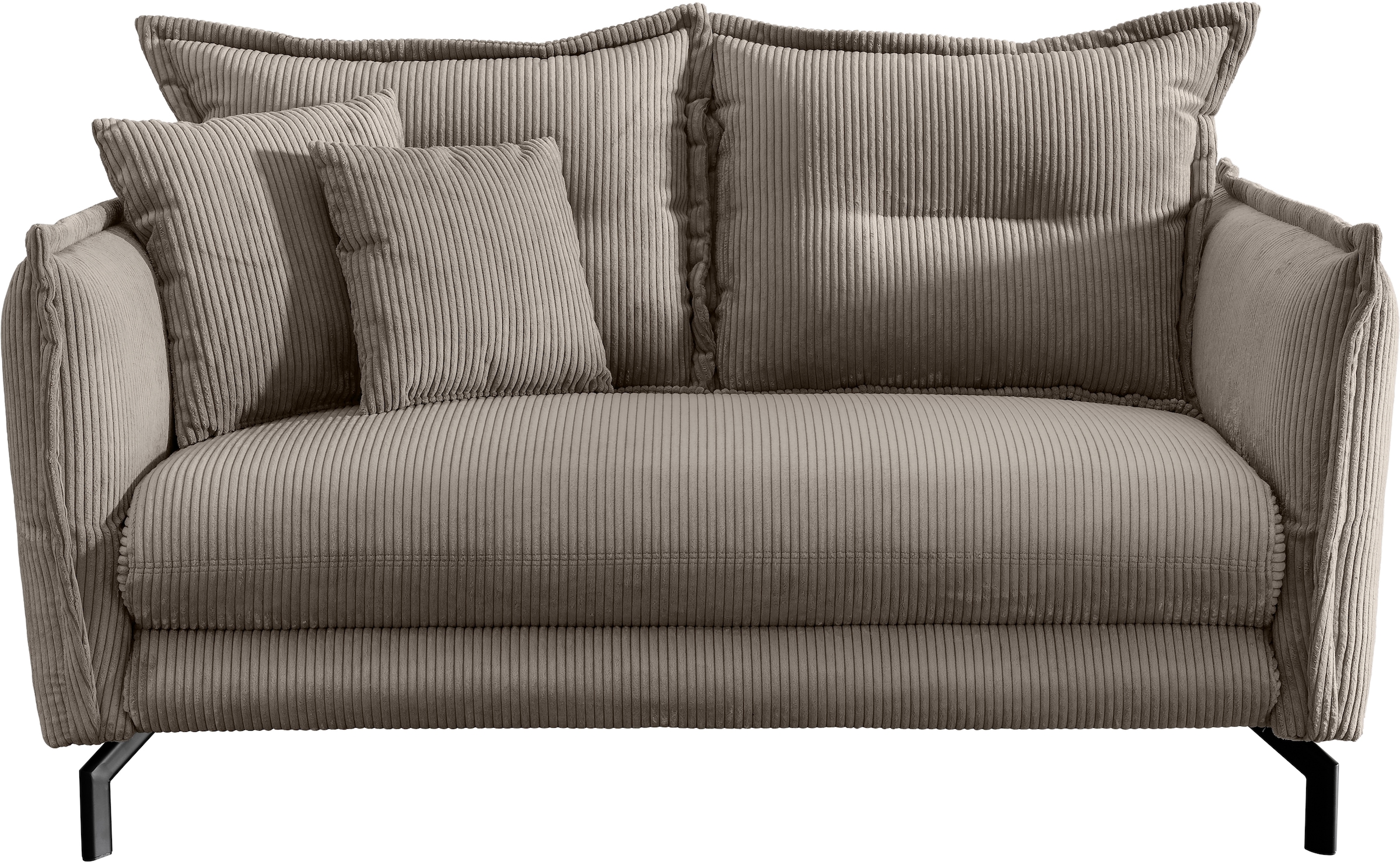 Home affaire 2-Sitzer "LAVA Breite 168 cm, modern & elegant, aktuelle Kisse günstig online kaufen