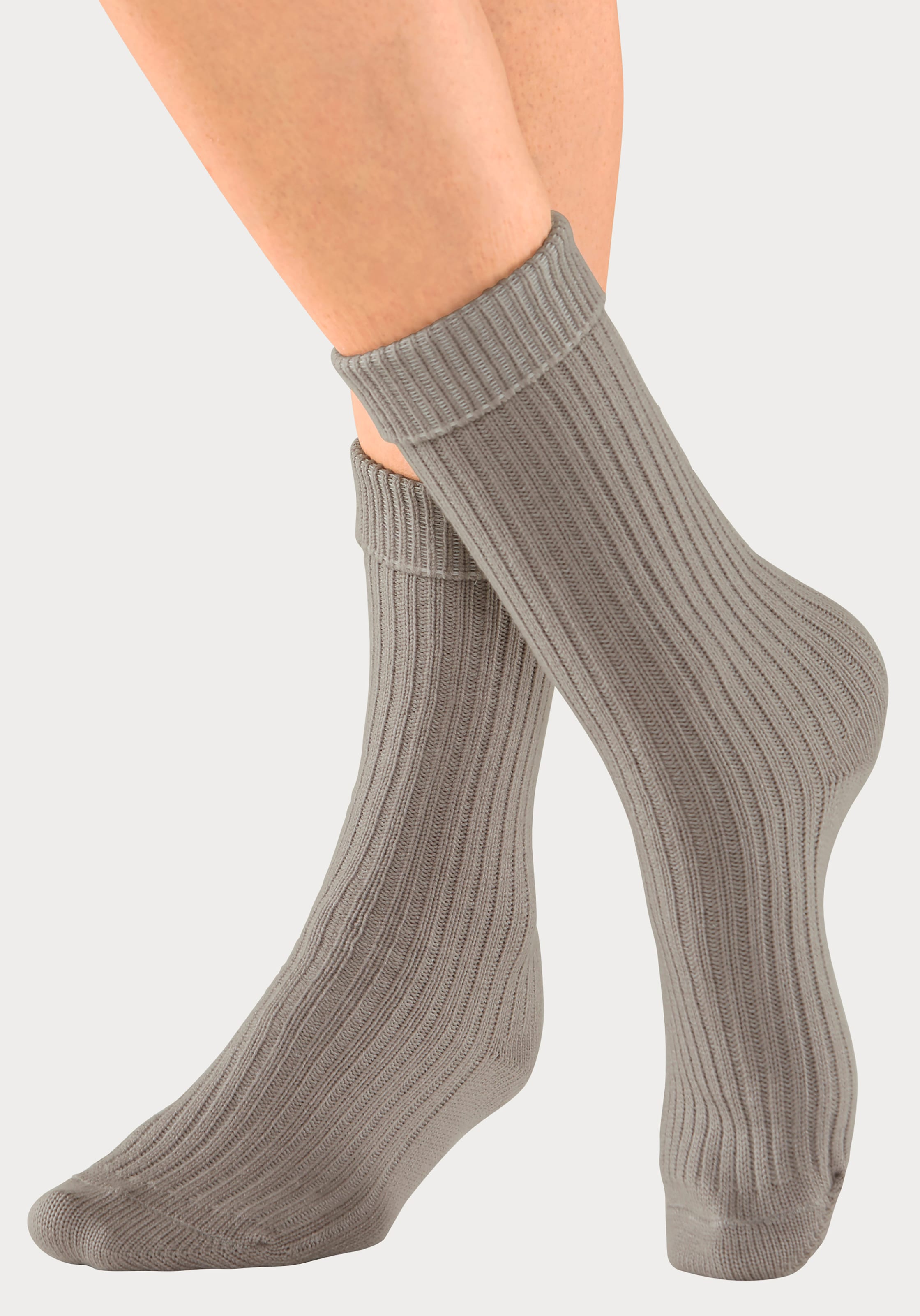 Socken, Black (2 Rippstrick BAUR in | Lavana Paar), modischem Friday