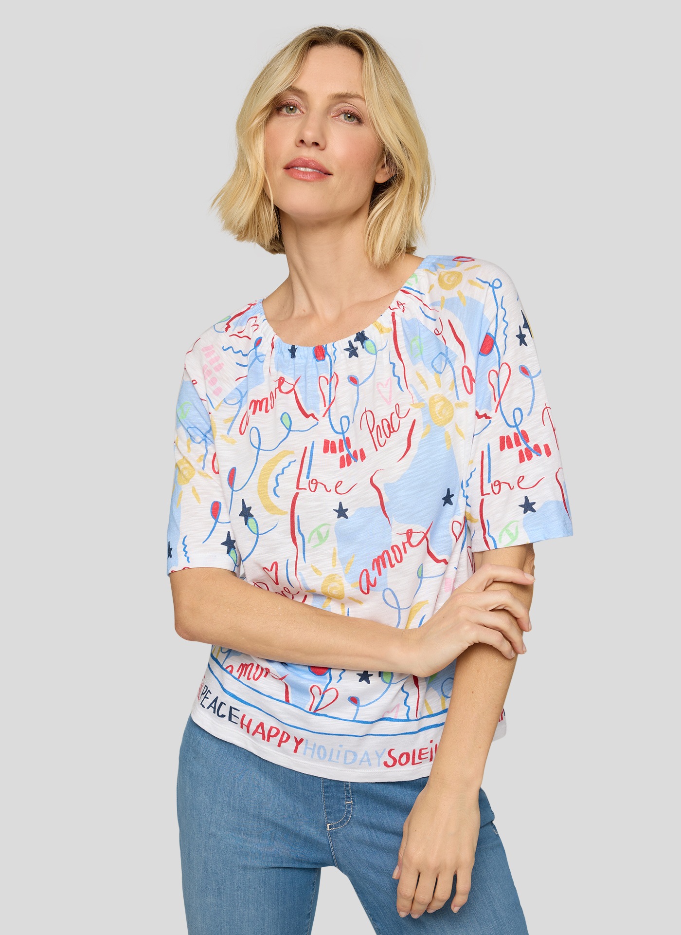 Rabe Print-Shirt »T-Shirt«
