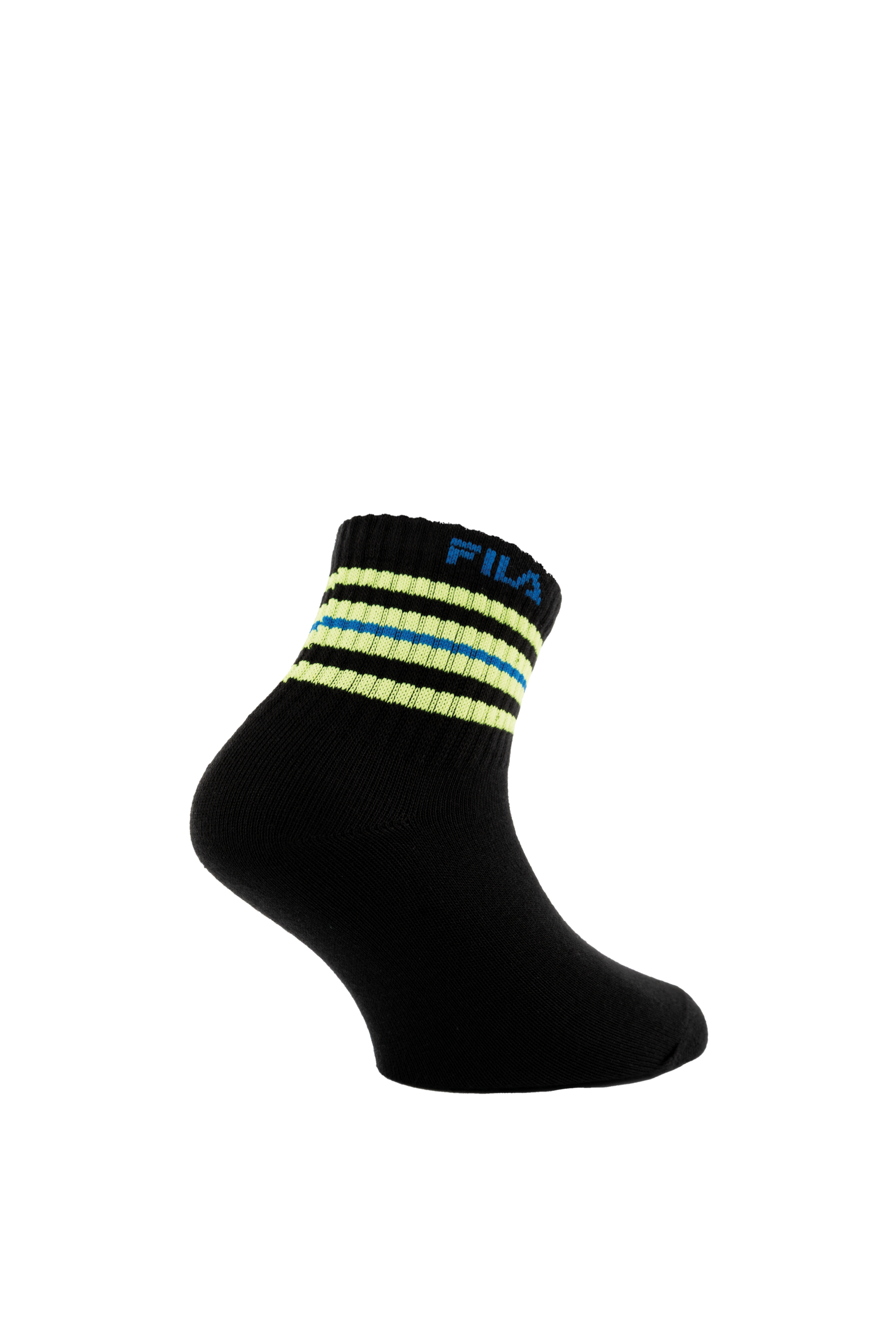 Fila Kurzsocken 6 Paar,  Cotton-Mix, mit Rippenbündchen