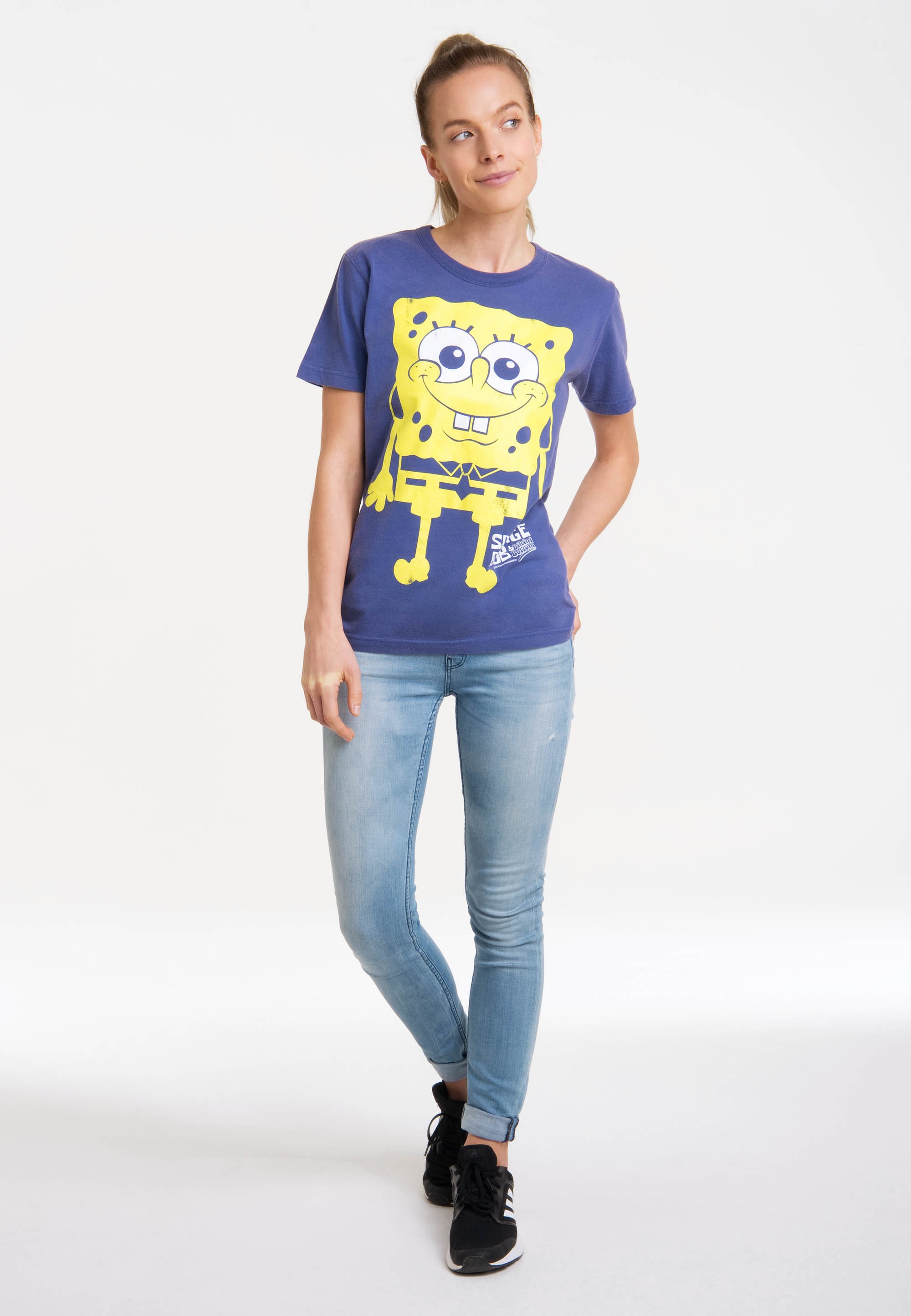 LOGOSHIRT T-Shirt "Spongebob Schwammkopf - Im Ready", mit lizenziertem Prin günstig online kaufen