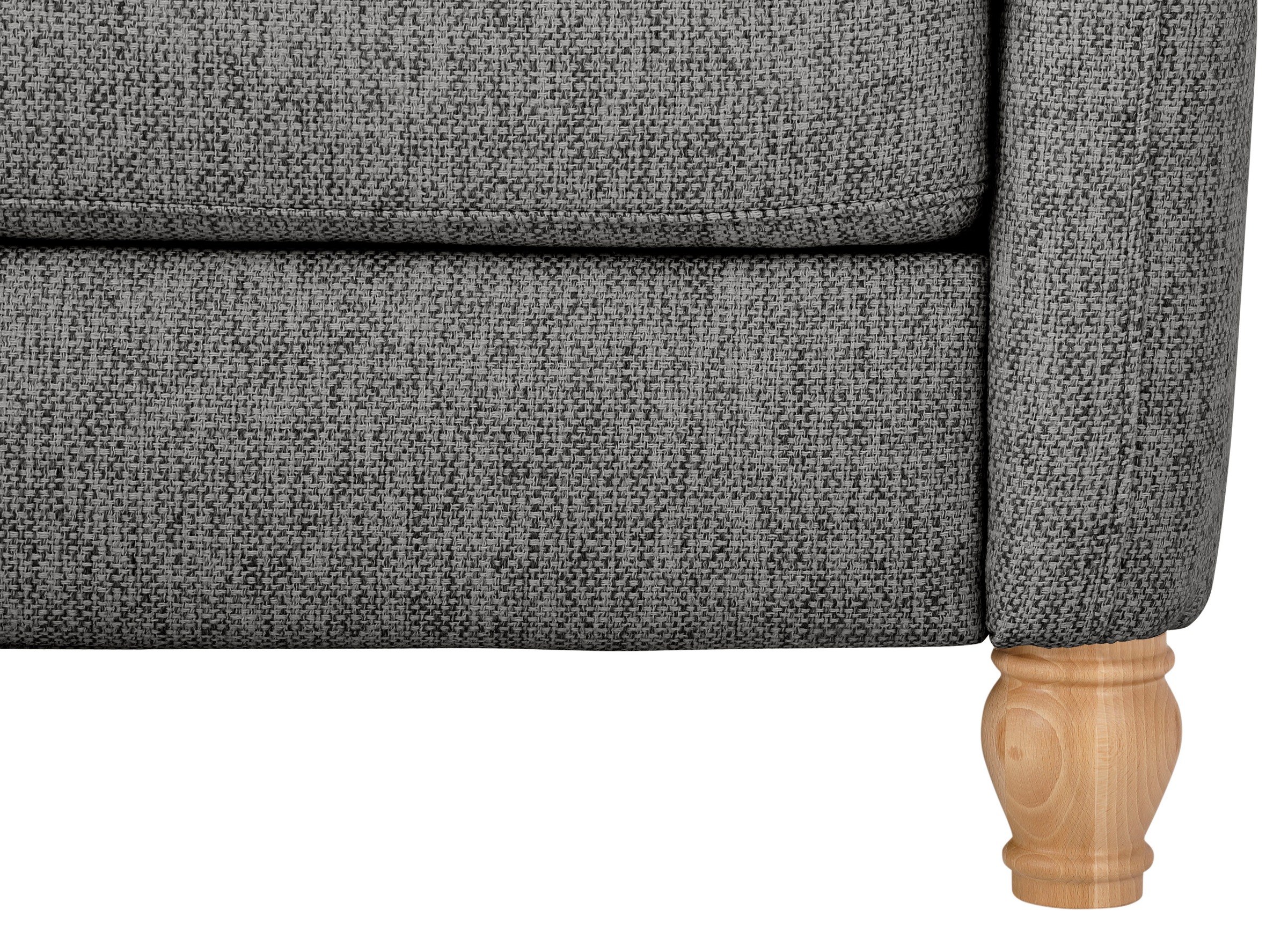 Home affaire Ecksofa »Palace L-Form«, incl. Sitztiefenverstellung, wahlweise mit Bettfunktion und Stauraum