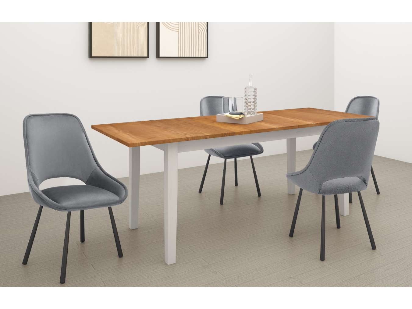 OTTO home Esstisch "Dakota" aus massivem Kiefernholz, ausziehbar, Breite 16 günstig online kaufen