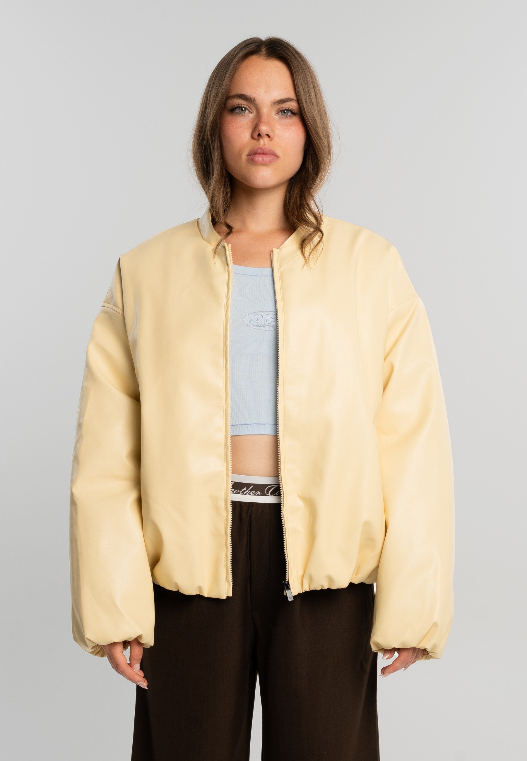 Another Cotton Lab Bomberjacke »Another Cotton Lab Another Bomber Jacket« 1 Stk. tlg. ohne Kapuze