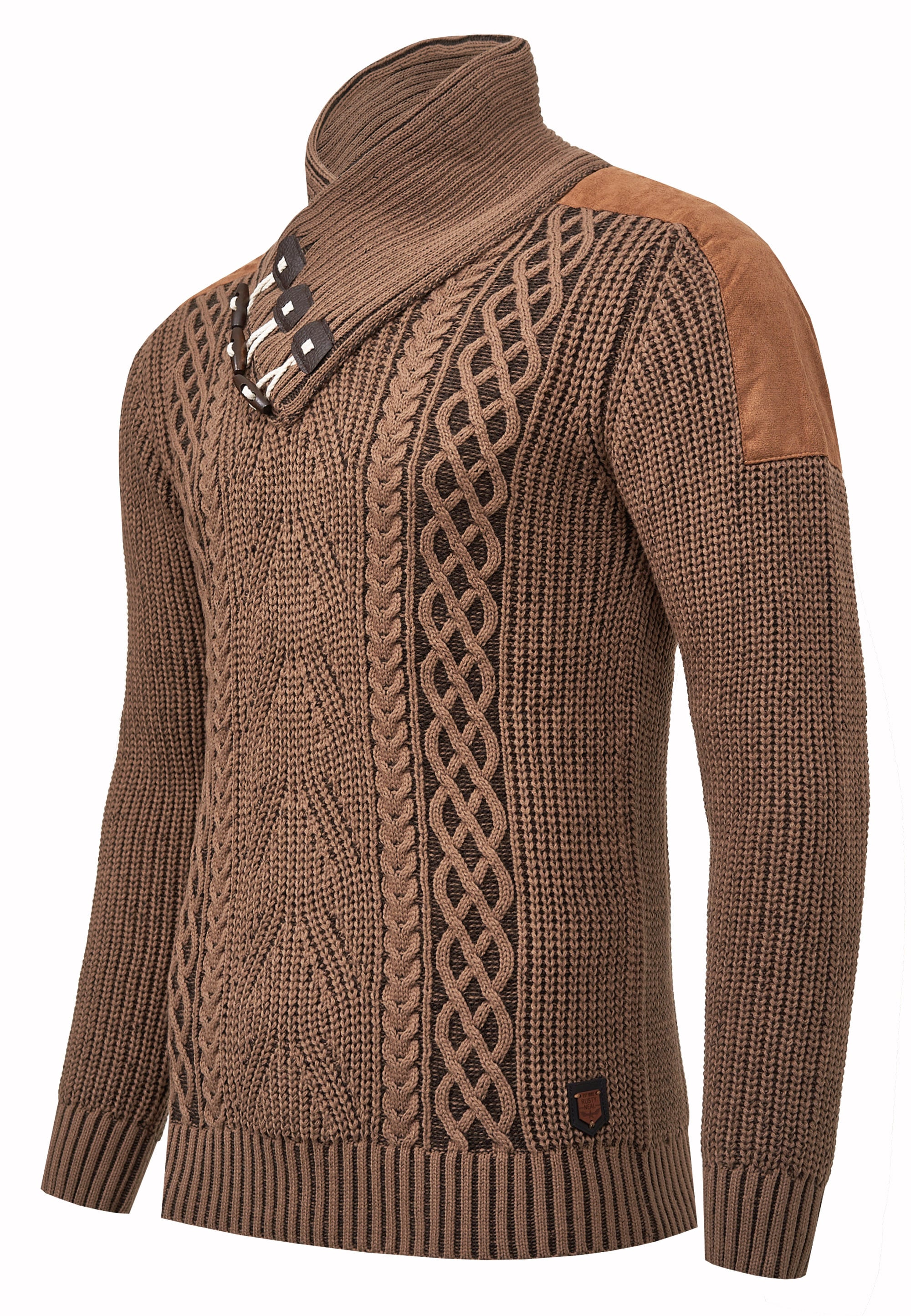 Rusty Neal Strickpullover, mit trendigem Strickmuster