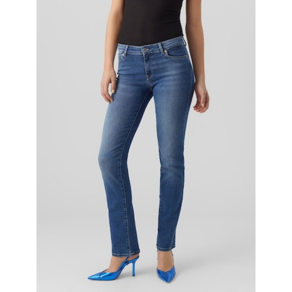 Vero Moda Straight-Jeans »VMDAF MR STRAIGHT JEANS DO317 NOOS«