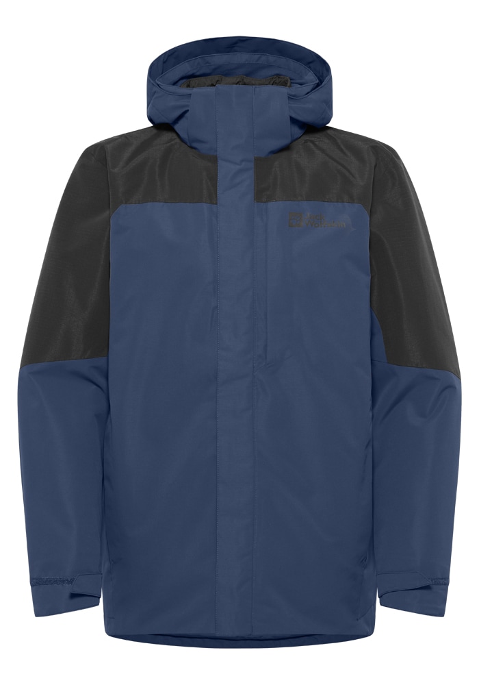 Jack Wolfskin 3-in-1-Funktionsjacke »ROMBERG 3IN1 JKT M«, mit Kapuze