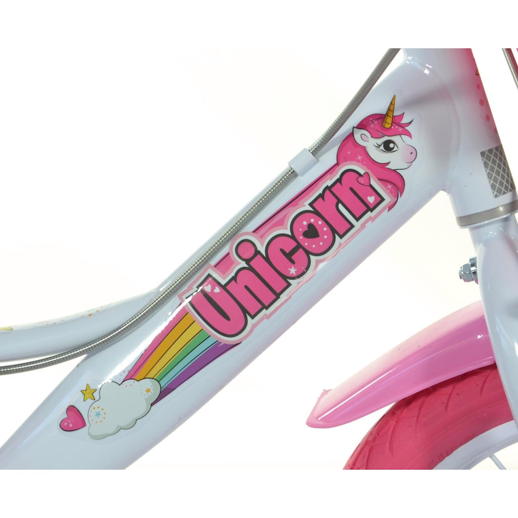 Dino Kinderfahrrad »Unicorn Einhorn«, 1 Gang