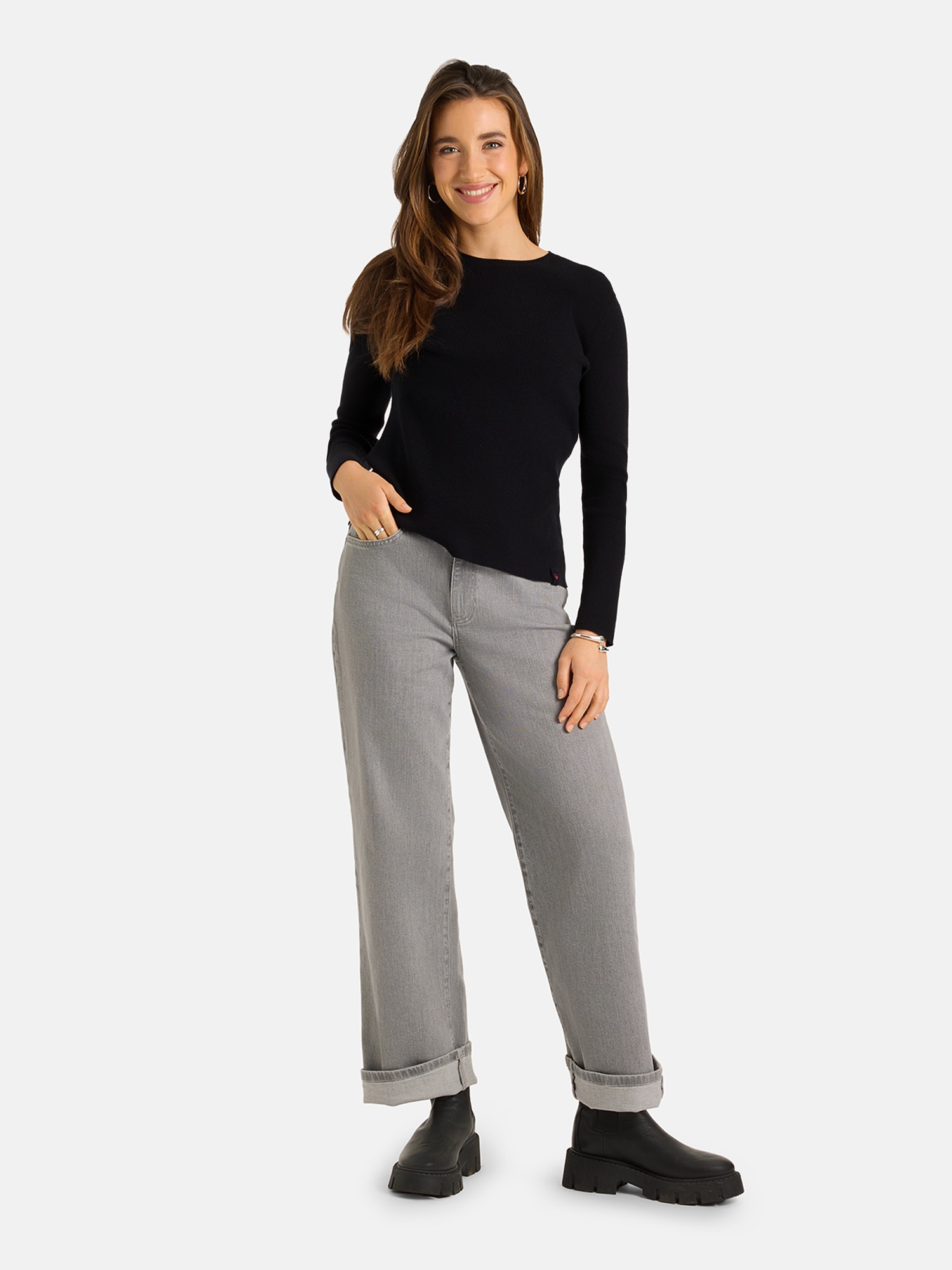 Lieblingsstück Strickpullover »AbeniL« 50%Viskose, 28%Polyester, 22%Nylon