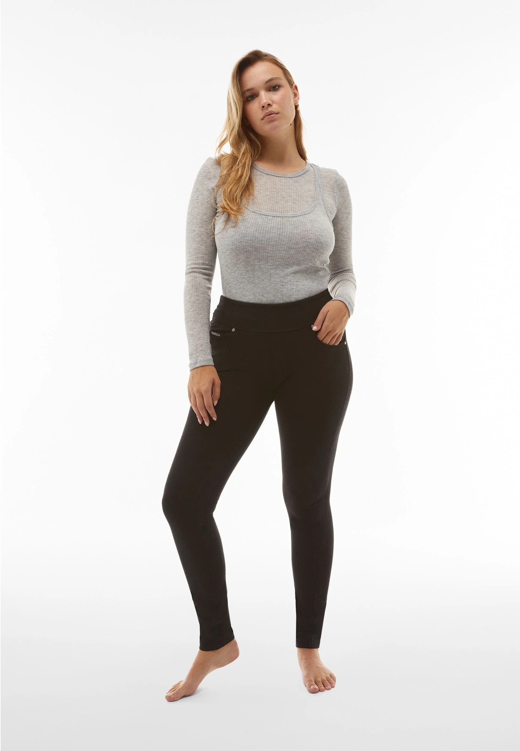 Freddy Shapingleggings »NOW SKINNY  YOGA«  mit Lifting & Shaping Effekt und Umschlagbund
