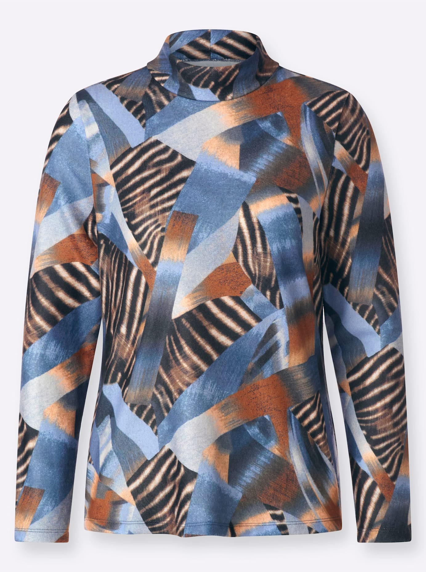 Classic Stehkragenshirt »Winter-Shirt«, (1 tlg.)