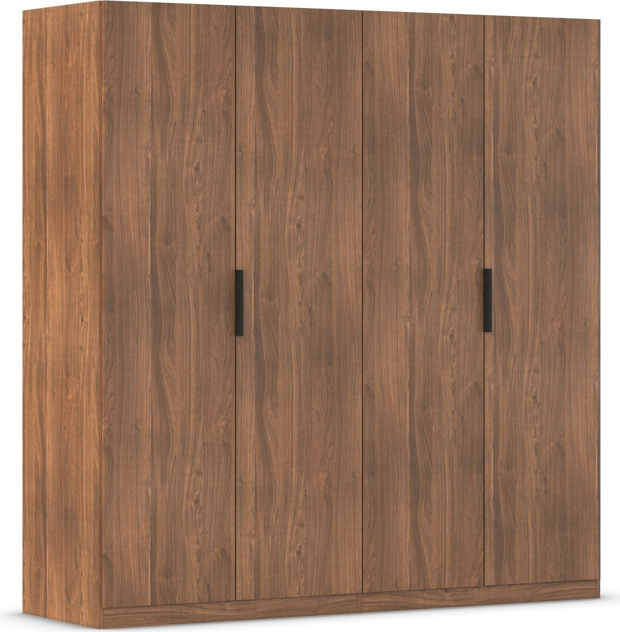 OTTO home Kleiderschrank "Schrank Möbel Schlafzimmer Garderobe Kinderzimmer WELTNEUHEIT NYLLA" PATENTIERTES SCHNELLMONTAGESYSTEM schwarzer Griff MADE IN GERMANY