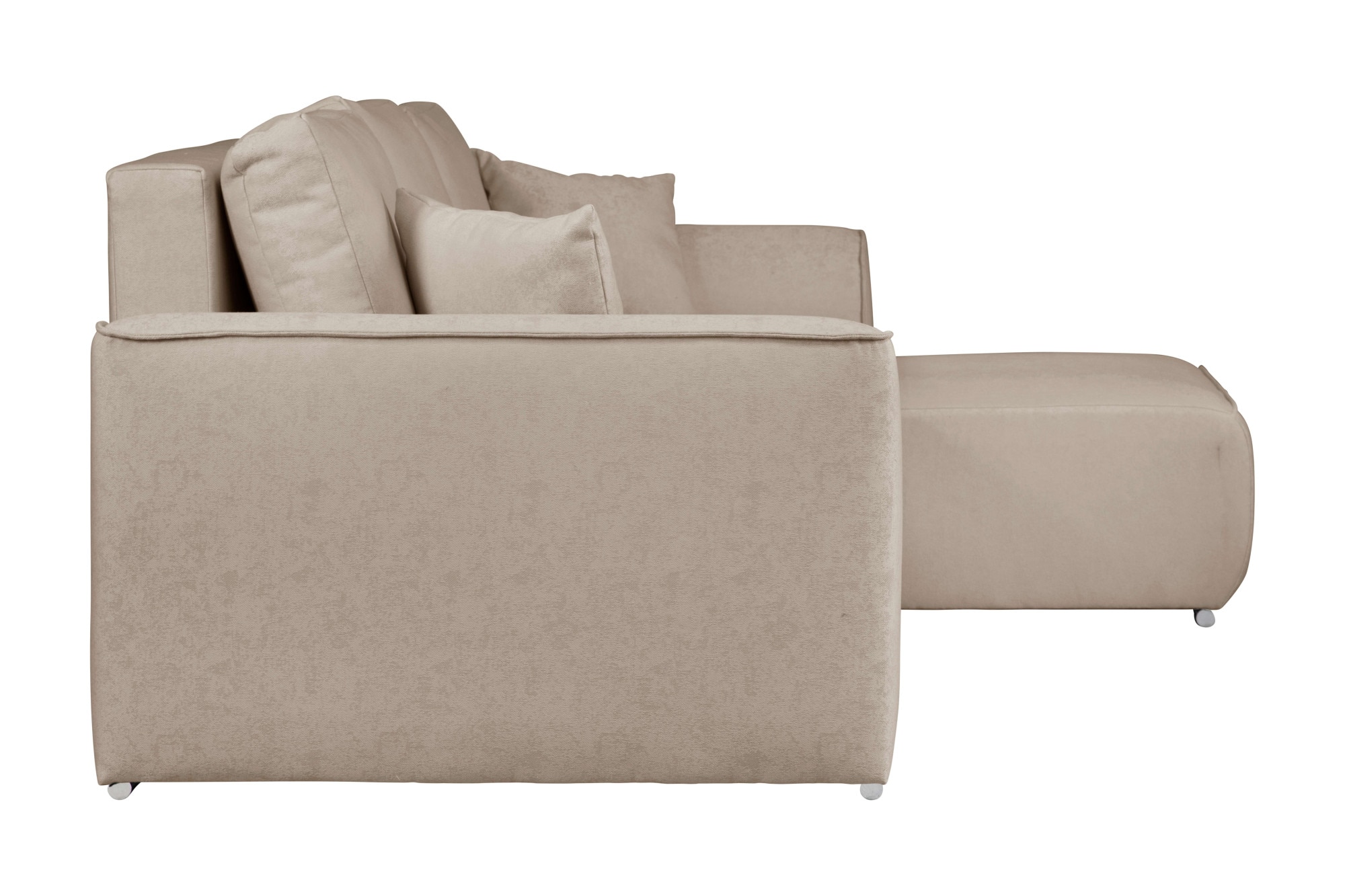 INOSIGN Ecksofa »BEATRICE optionale Schlafsofa mit Bettkasten, B/T/H: 265/170/86 cm«, L-Form, wahlweise auch mit Bettfunktion und Bettkasten