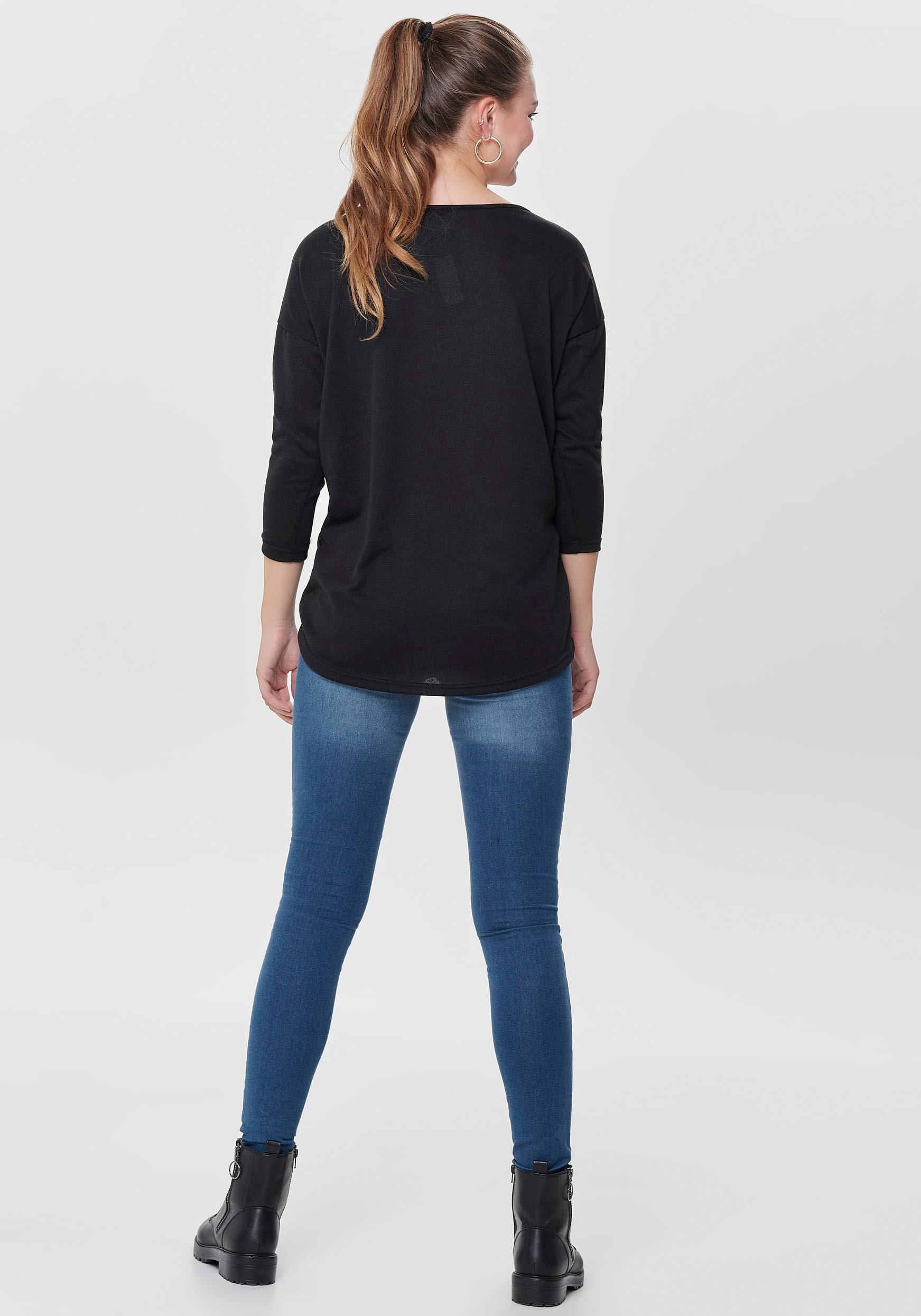 ONLY 3/4-Arm-Shirt »ONLELCOS 4/5 SOLID TOP«