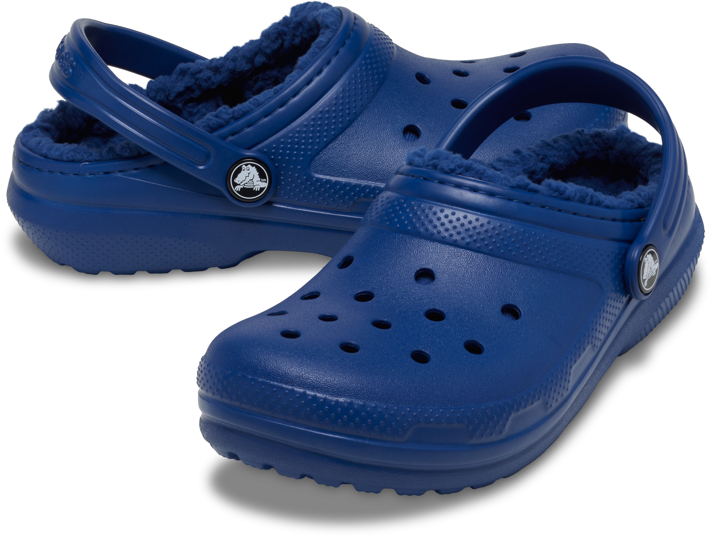 Crocs Clog »Classic Lined Clog«  Schlupfschuh, Hausschuh mit schwenkbarem Fersenriemen