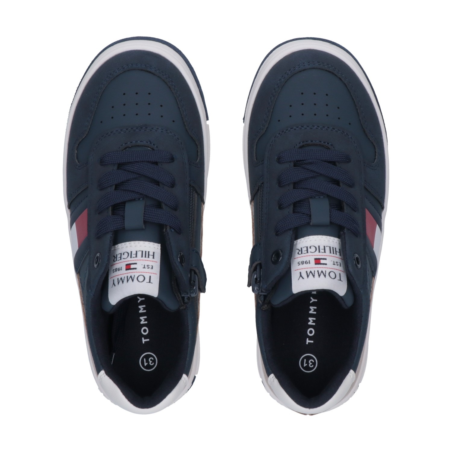 Tommy Hilfiger Sneaker, Retro Sneaker, Freizeitschuh mit Reißverschluss