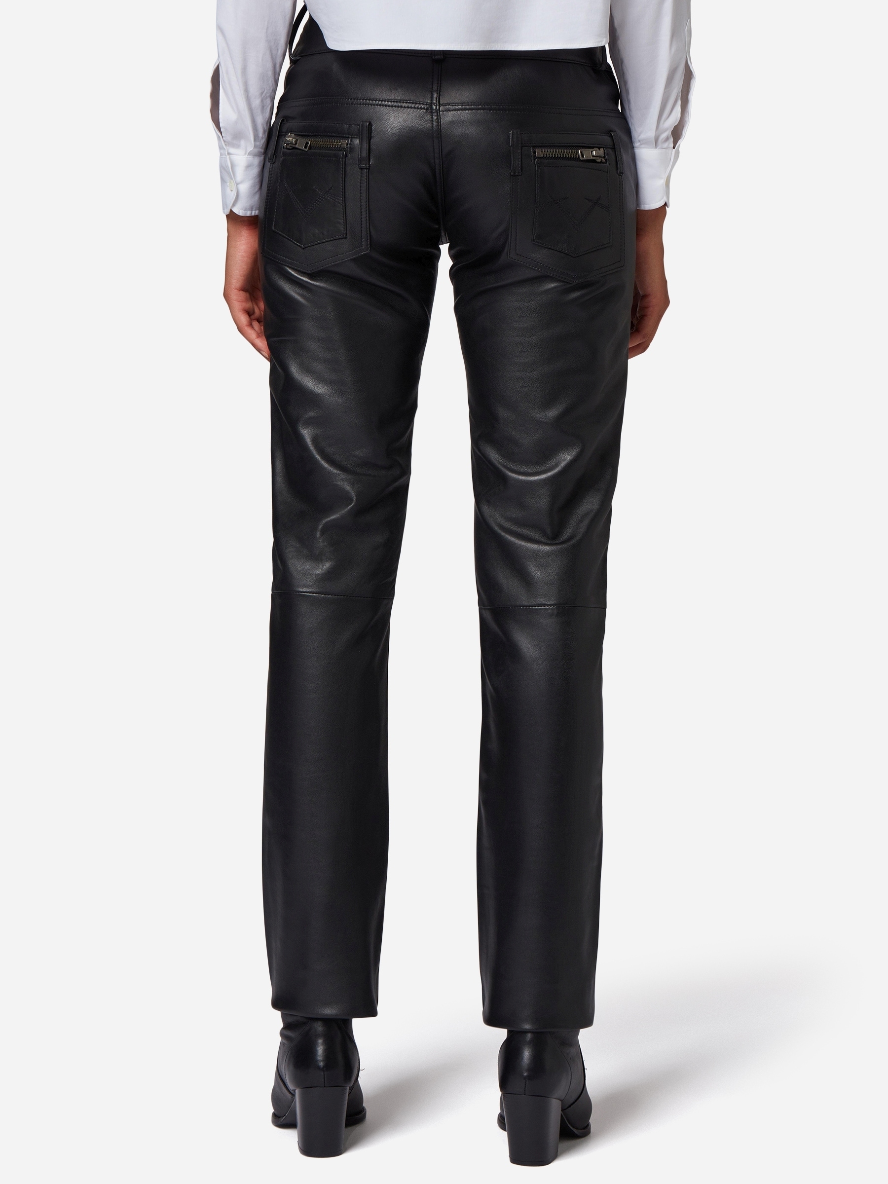RICANO Lederhose »Lederhose Skinny Pant«  Handgefertigt aus echtem Leder