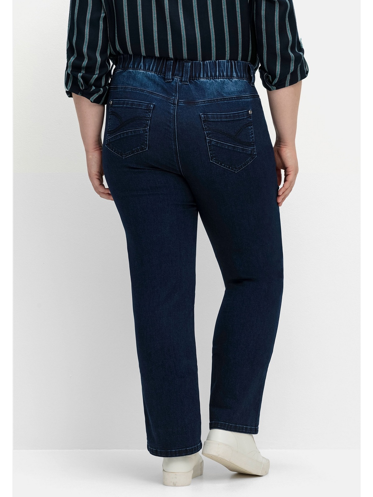 Sheego Schlupfjeans »Große Größen«, mit Powernetz-Einsatz