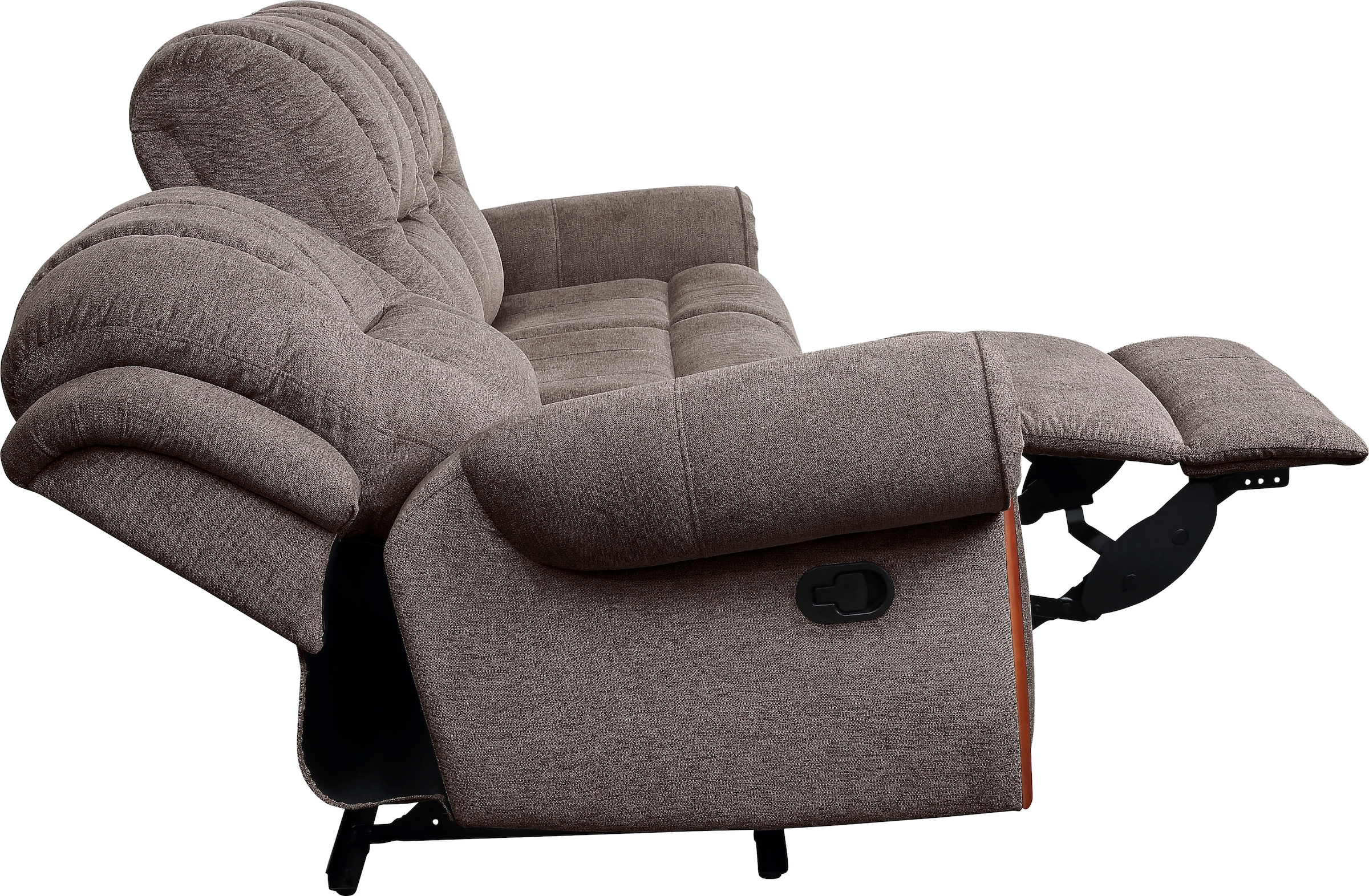 Home affaire 3-Sitzer »Marven«, mit 2 an Sitzen | Federkern- BAUR Relaxfunktion Polsterung und
