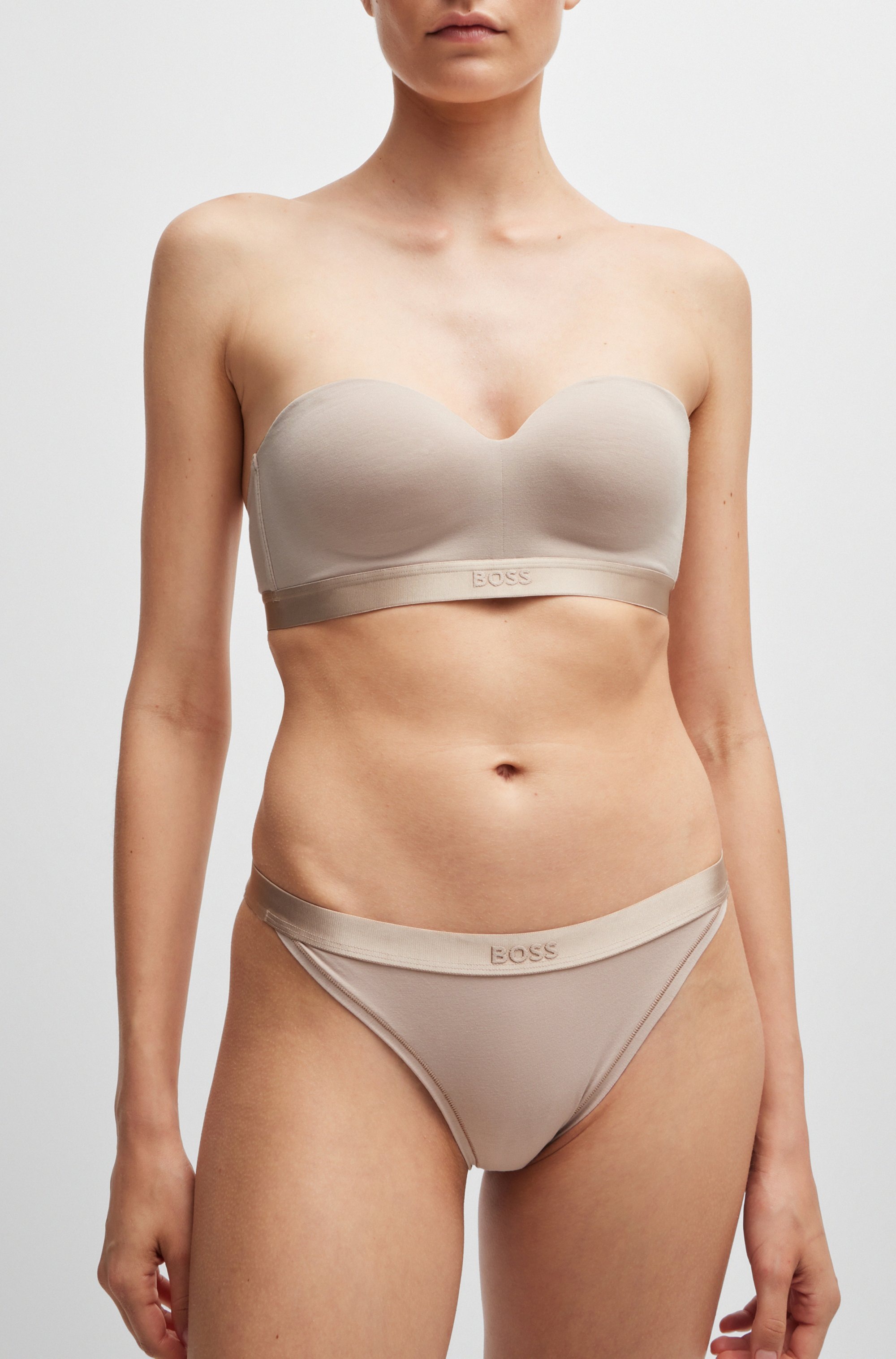 Thumbnail - BOSS Push-up-BH "PUSH-UP WIRELESS BEA" mit dezente, Logo Detail