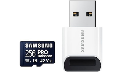 Speicherkarte »PRO Ultimate microSD 256GB«, (Video Speed Class 30 (V30)/UHS Speed...