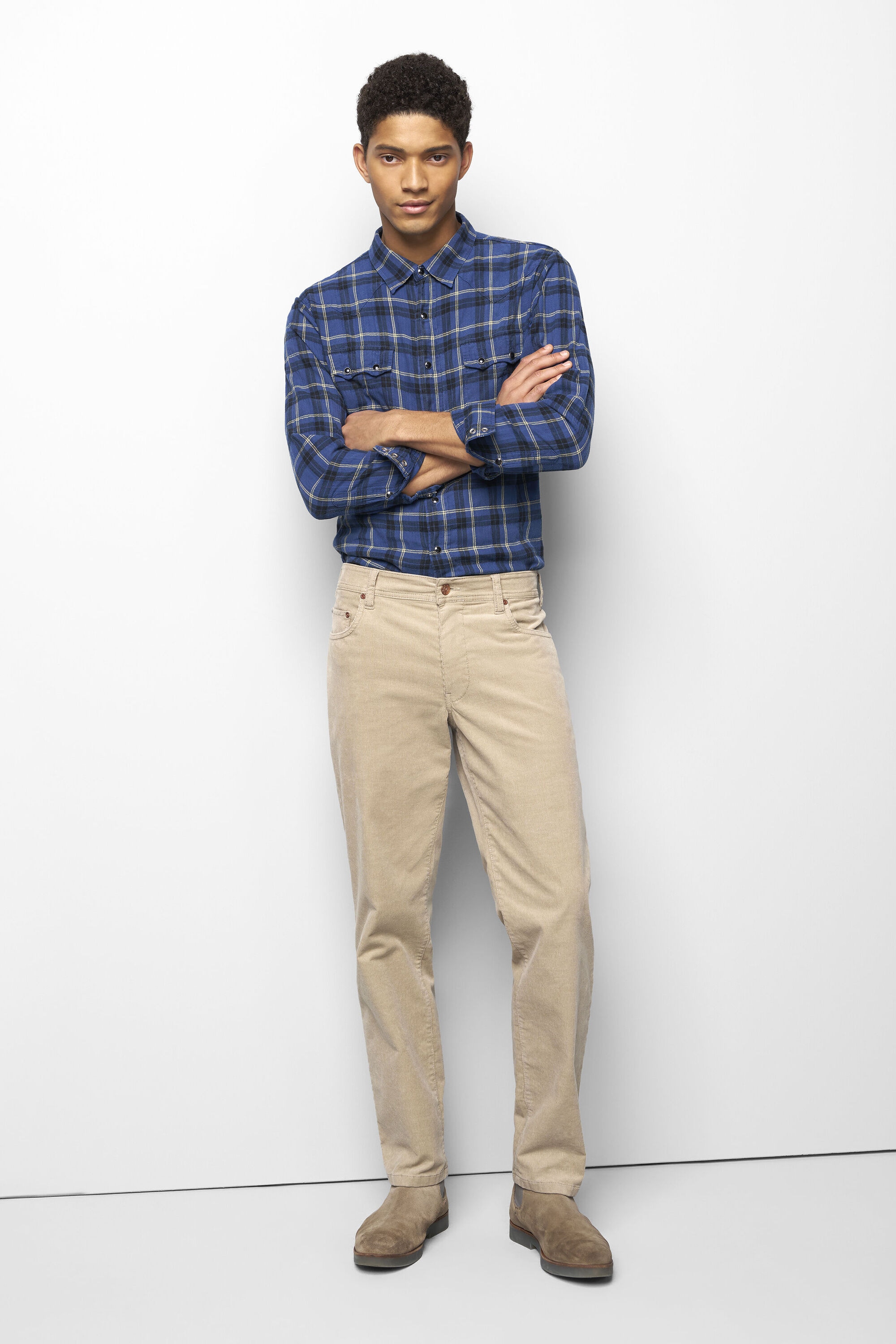 MEYER Chinos »M5 Six 2-6599«  aus softem Cord M5 Serie