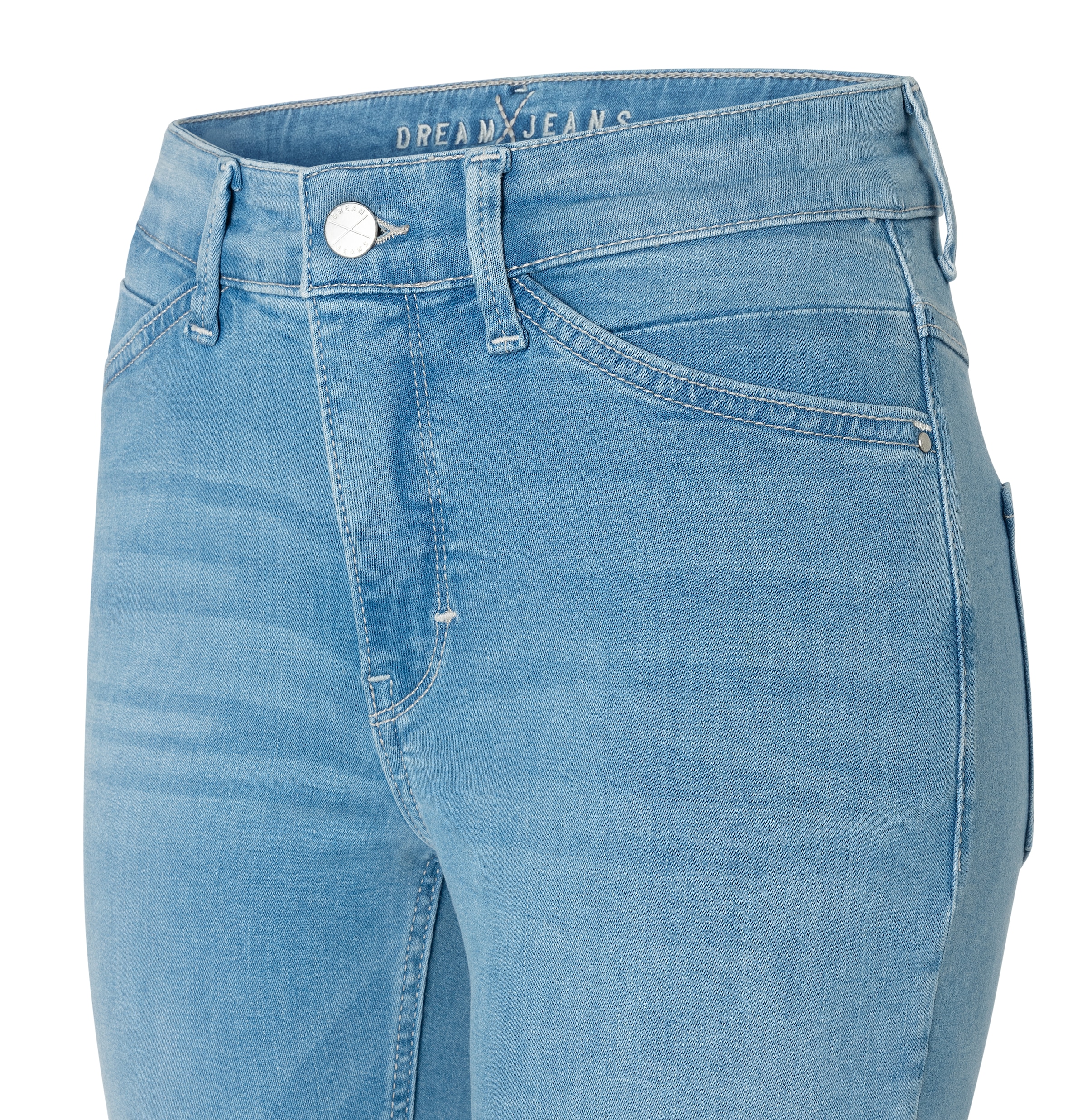MAC 7/8-Jeans »Dream Chic«, verkürzte Form mit Reißverschluss