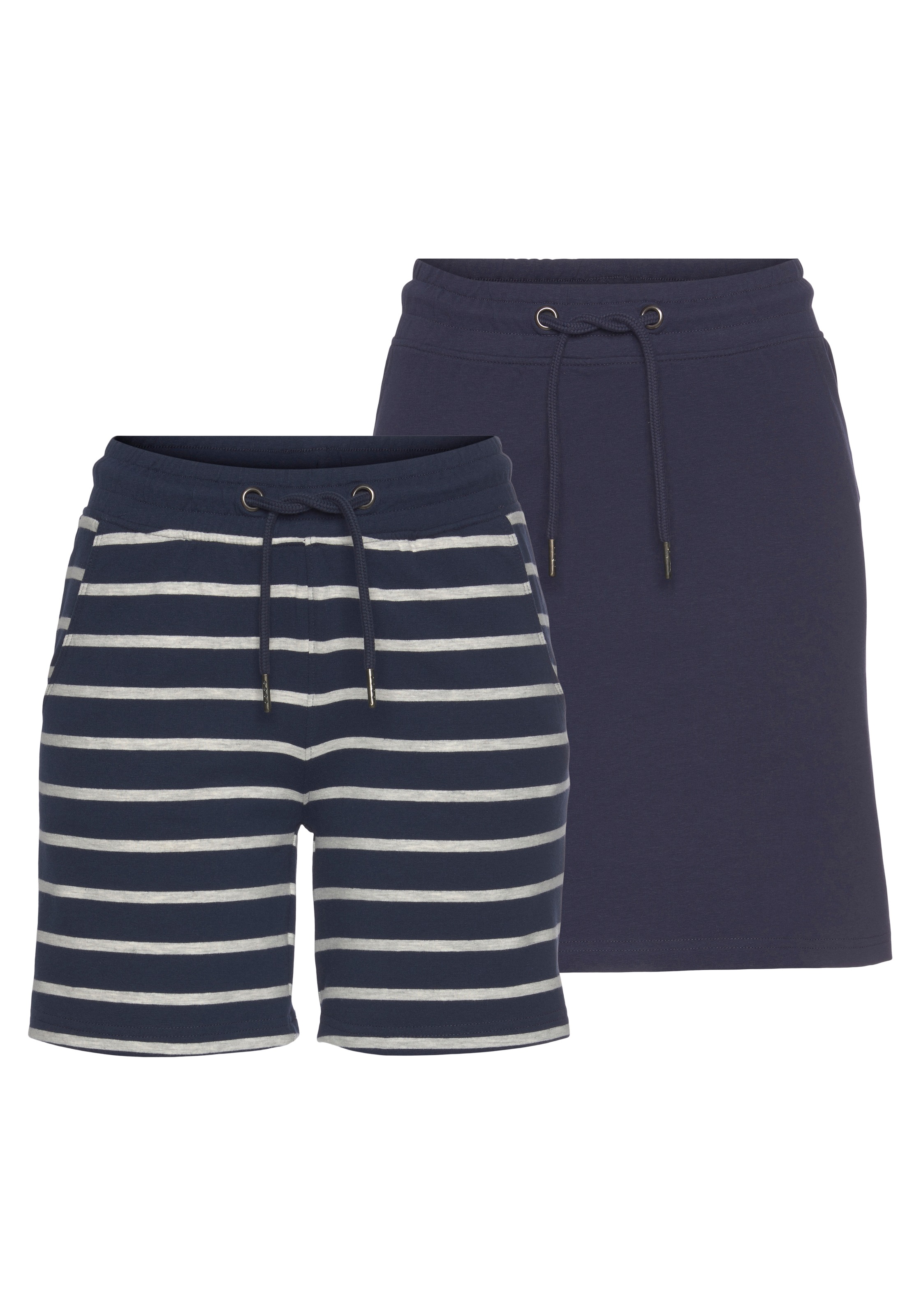 Flashlights Bermudas (Set 2 tlg. mit Rock) mit Schlupfbund