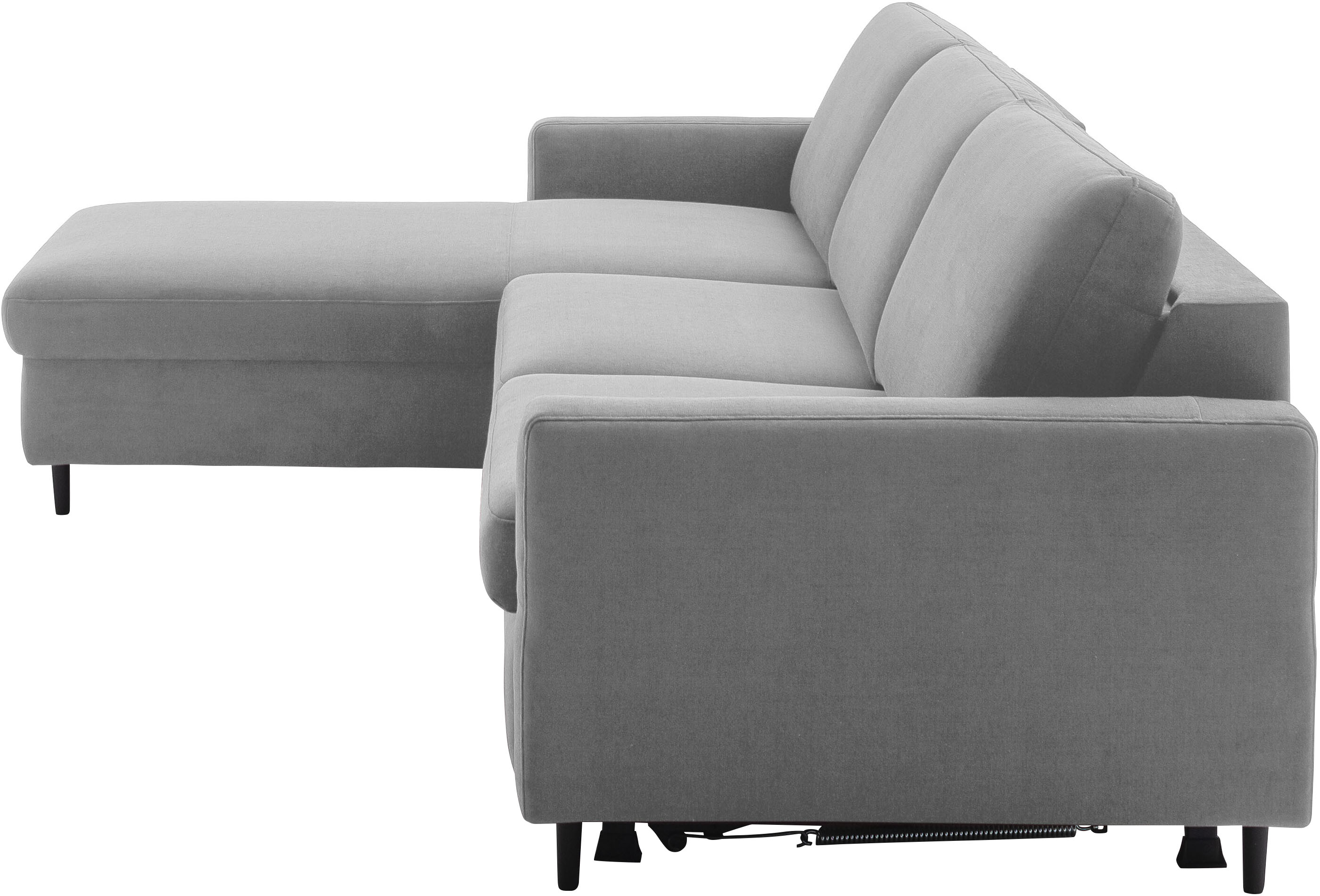 Thumbnail - Home affaire Ecksofa "Calestra, Bezug Easy Care, Dauerschlaffunktion in 2 Qualitäten" L-Form, whlw. Kaltschaummatratze R...