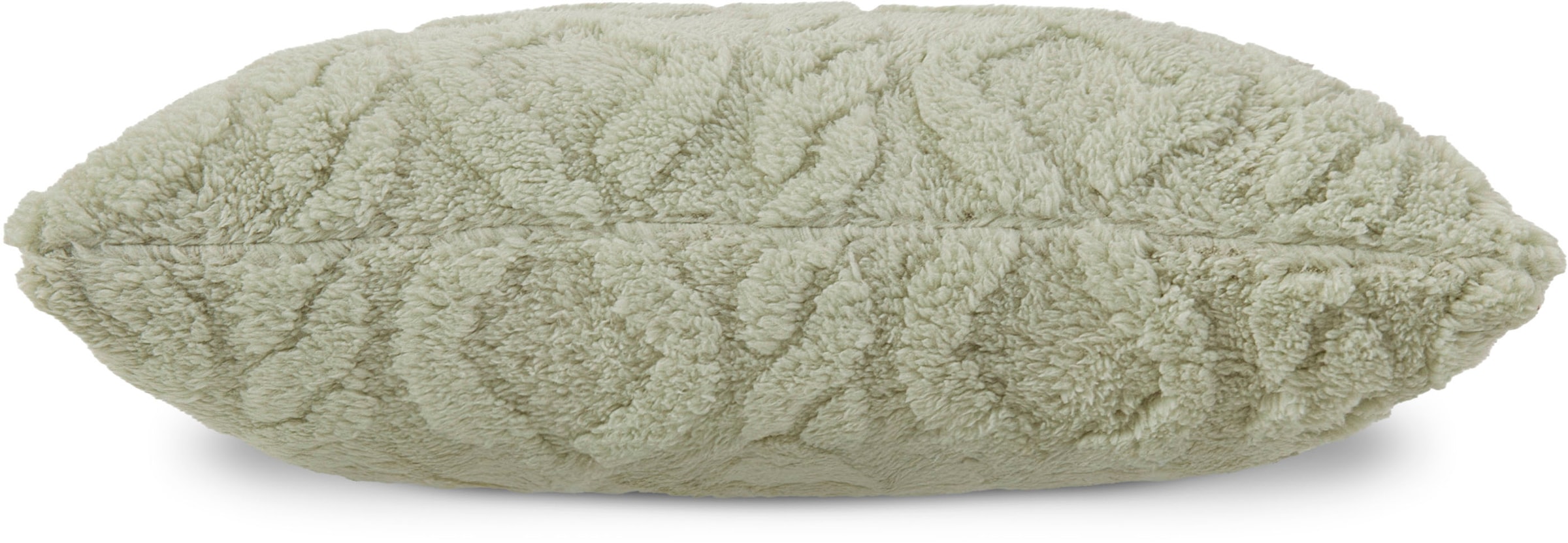 Descanso Dekokissen »Jacquard teddy«, Dekokissen, Zierkissen, Weich, 40x40 cm, Teddy, Jacquard