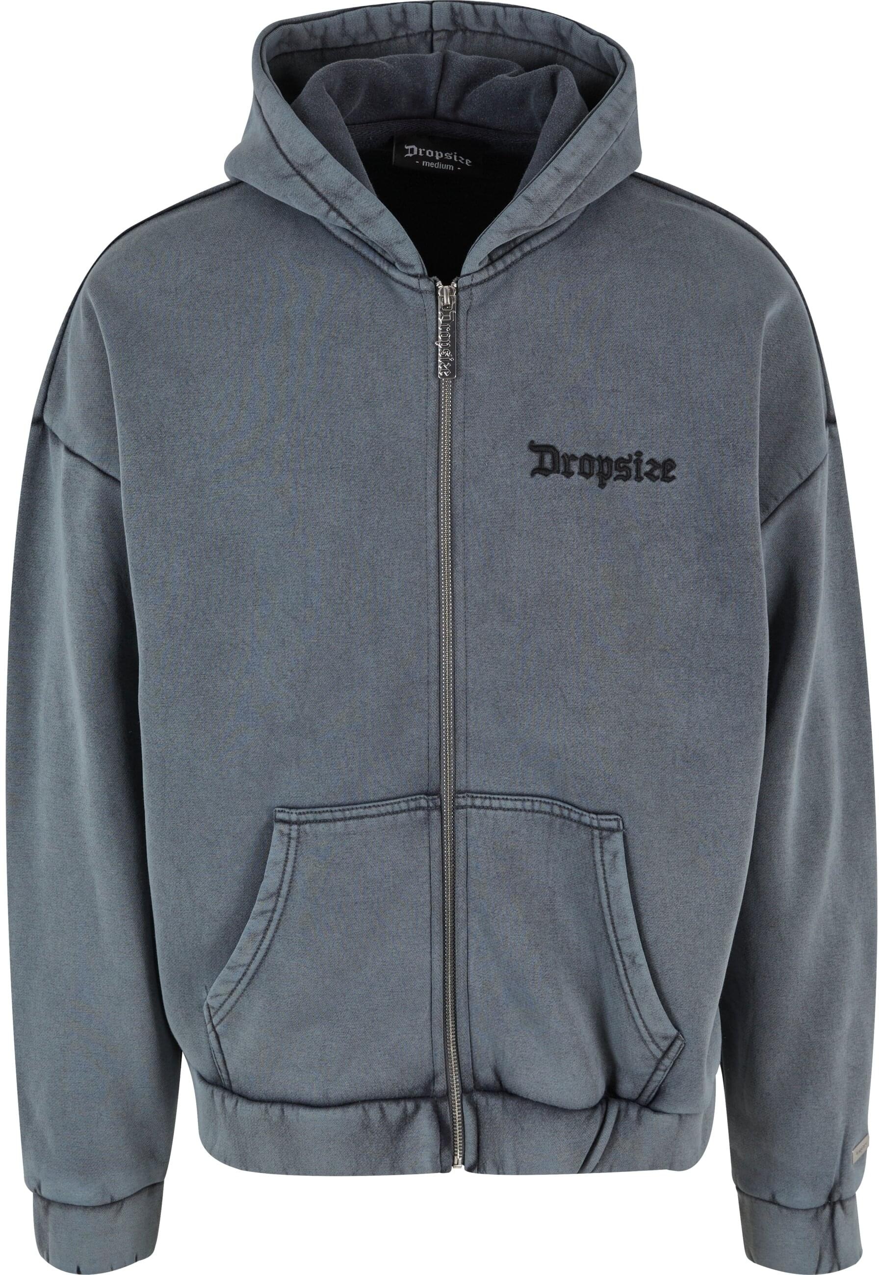 Dropsize Kapuzensweatshirt "Dropsize Herren Dropsize Super Heavy Blank Zip günstig online kaufen
