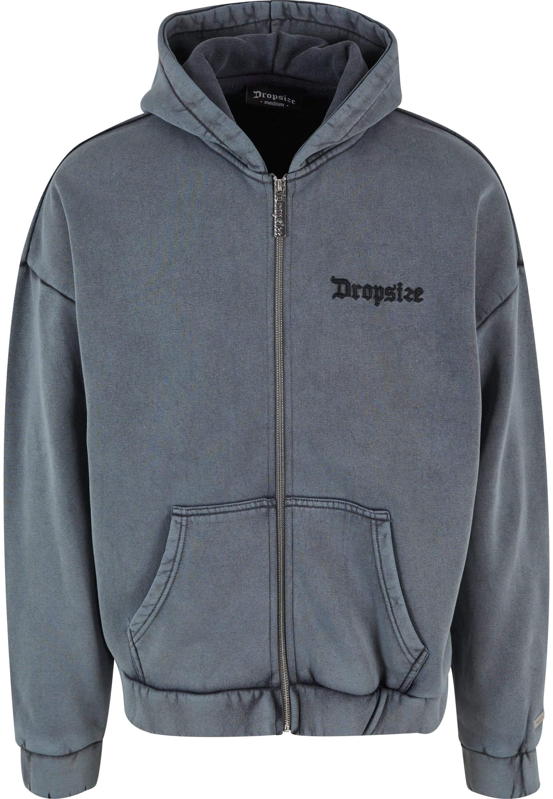 Dropsize Outdoorjacke "Dropsize Herren Dropsize Super Heavy Blank Zip Cardi günstig online kaufen