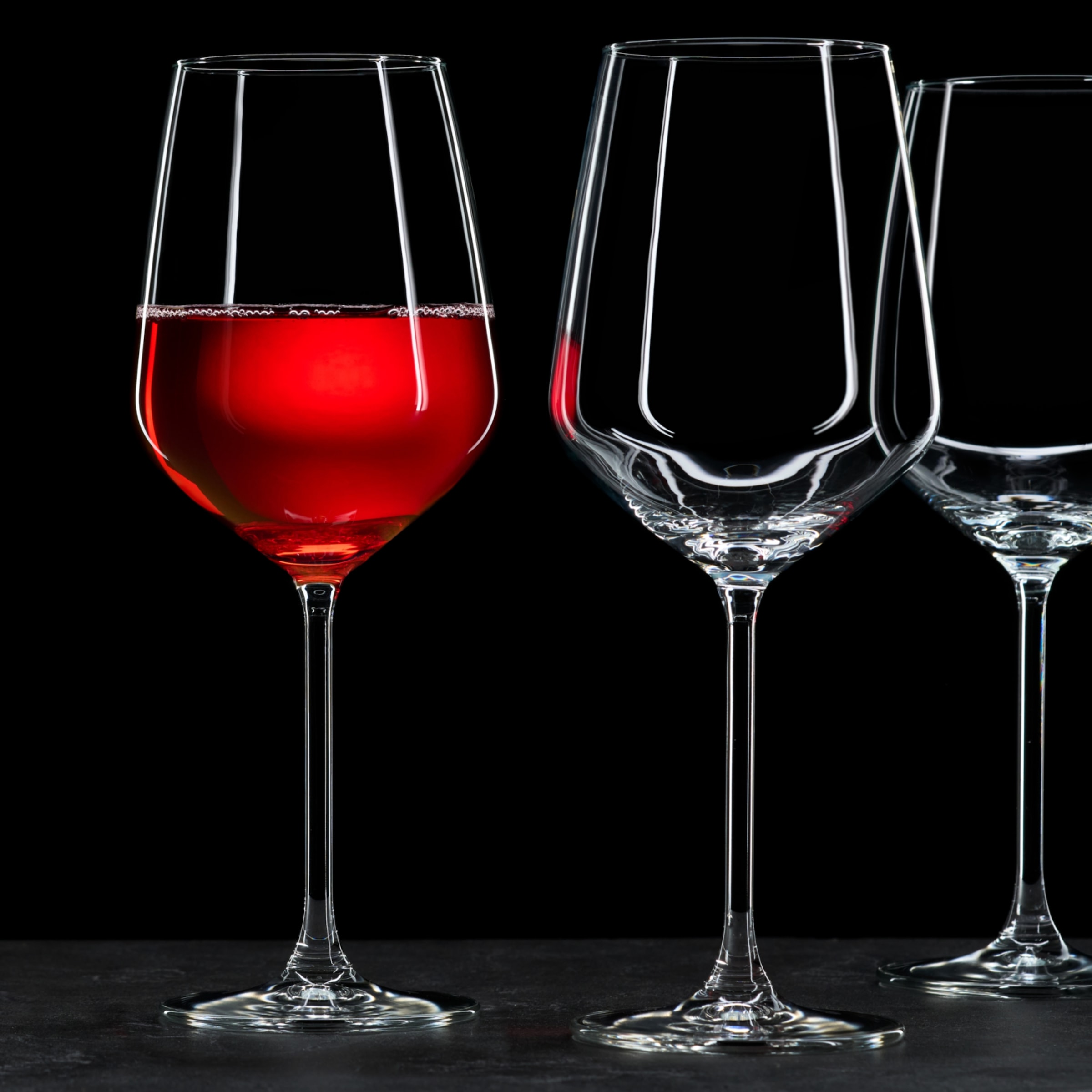 Ritzenhoff & Breker Weinglas »Rumba«, (Set, 4 tlg.), Burgunderglas im 4er Set, je 650 ml