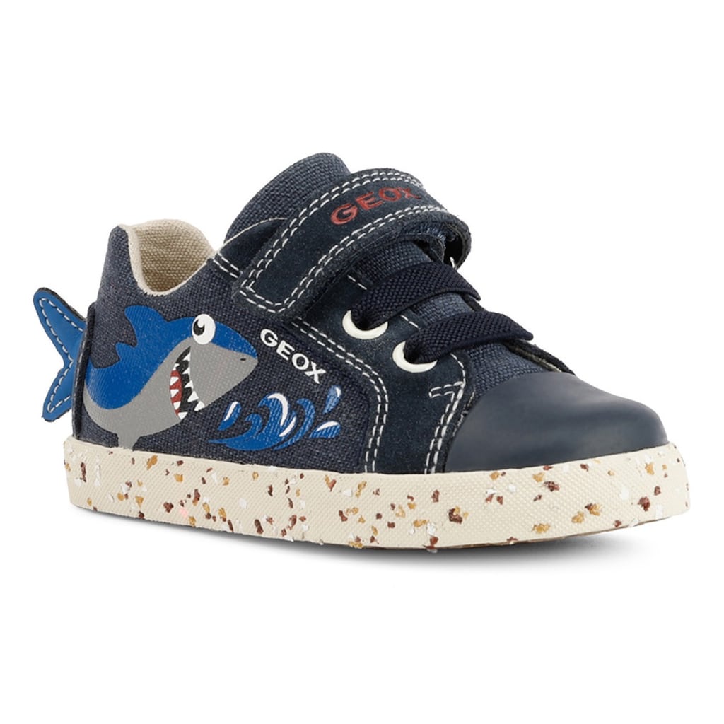 Schuhe Halbschuhe Geox Kids Sneaker »B KILWI BOY« blau